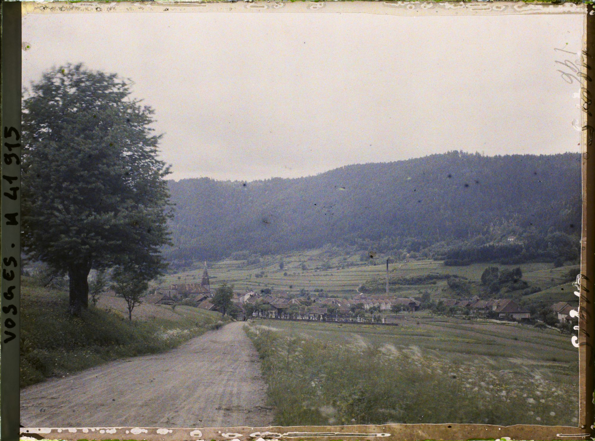 Image représentant France, Raon s/Plaine, Vue Gle du Village