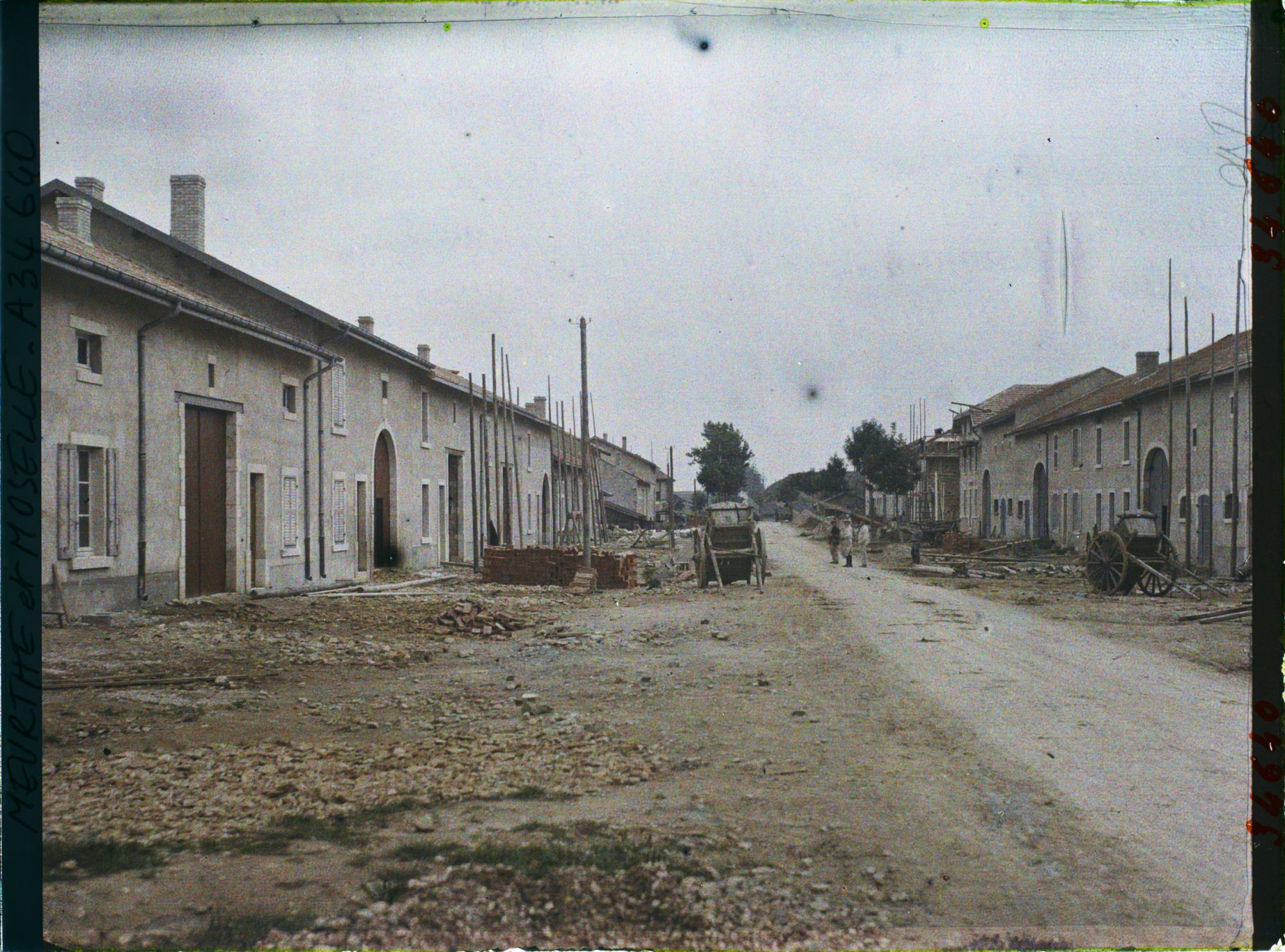 Image représentant France, Flirey, Rue entièrement reconstruite