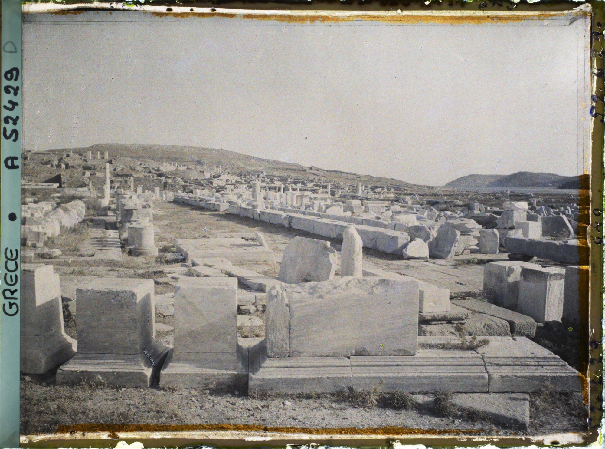 Image représentant L'avenue des Processions vue des Propylées