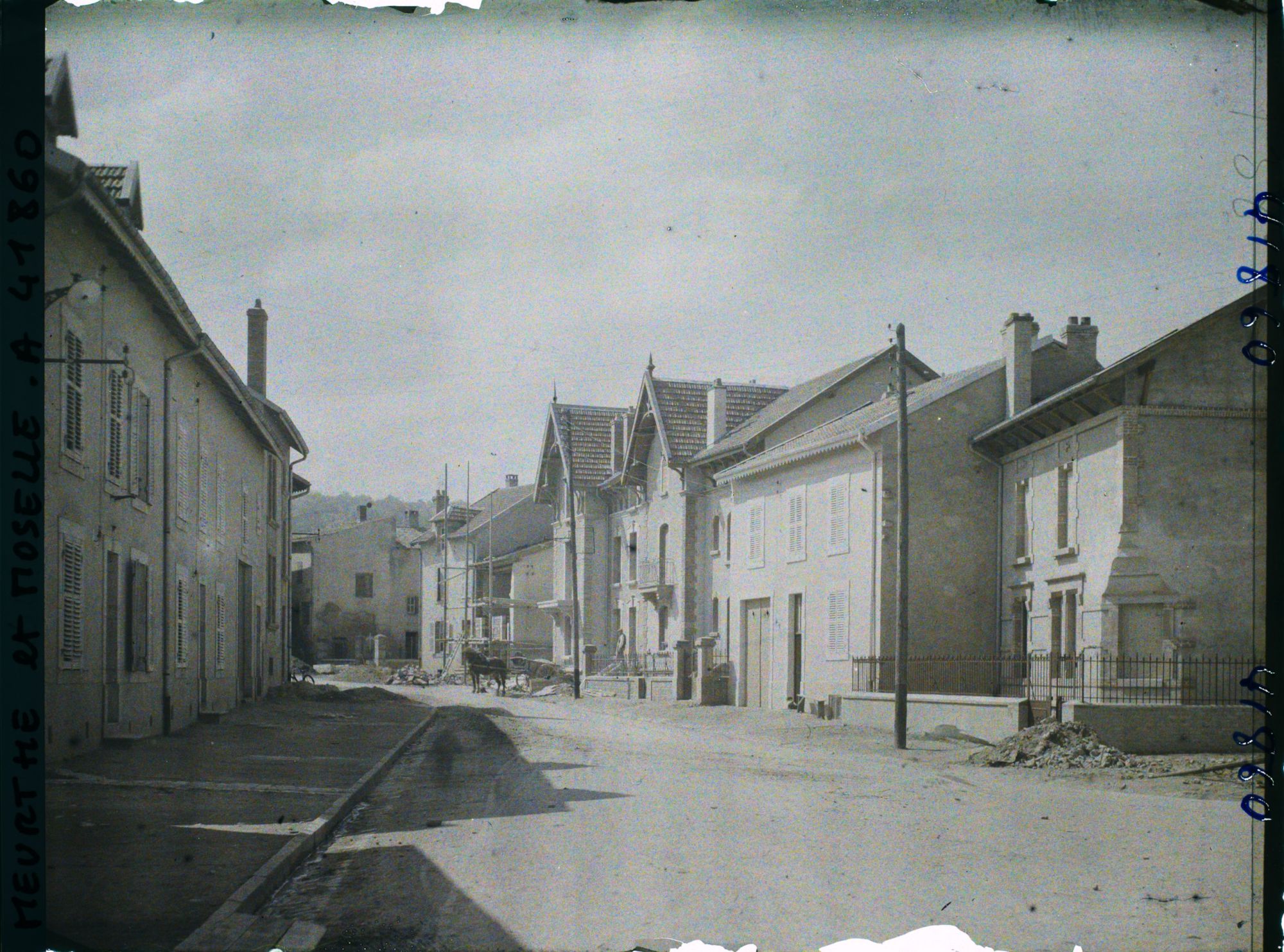 Image représentant France, Badonviller, Rue du faubg d'Alsace