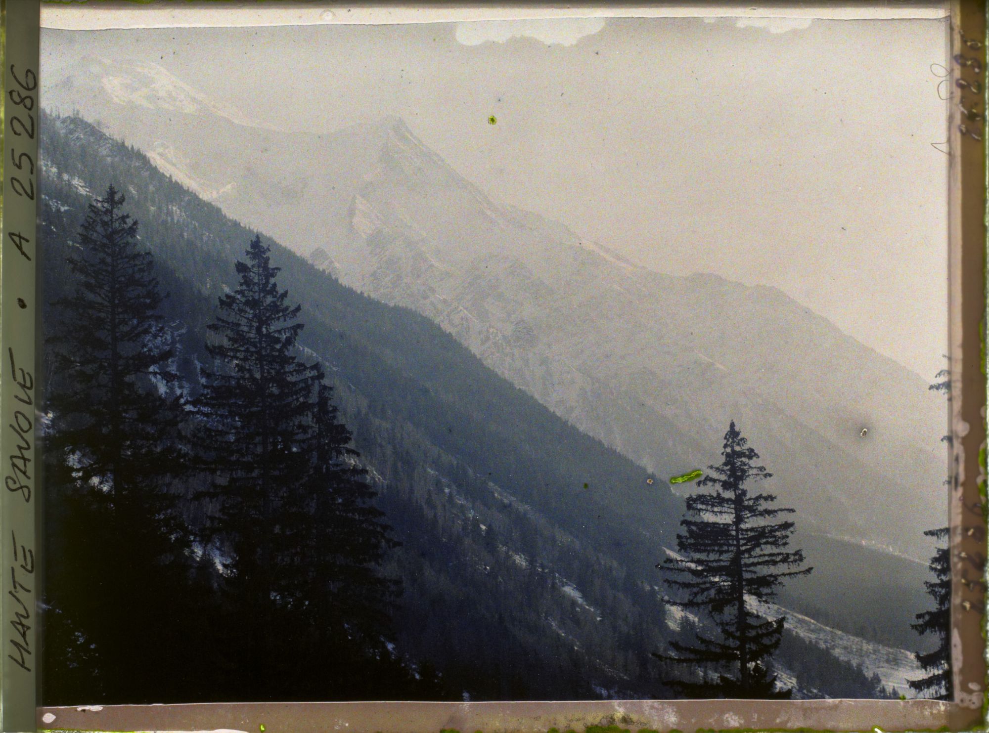 Image représentant France Les Alpes, Vallée de Chamonix - Derniers rayons du Soleil s/le Dôme et l'aige du goûter, le glacier des Bossons et la Vallée de Chamonix