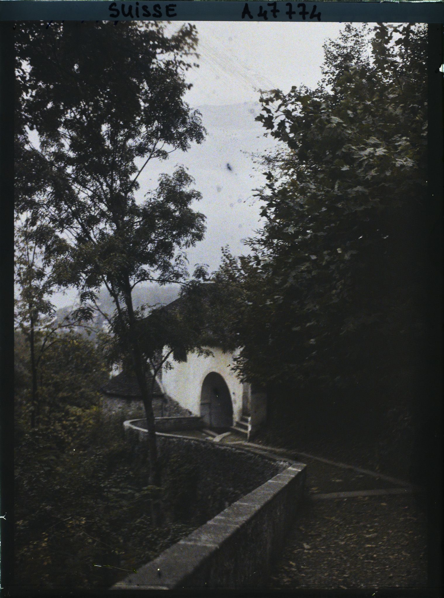 Image représentant La via al Sasso qui mène à la Madonna del Sasso