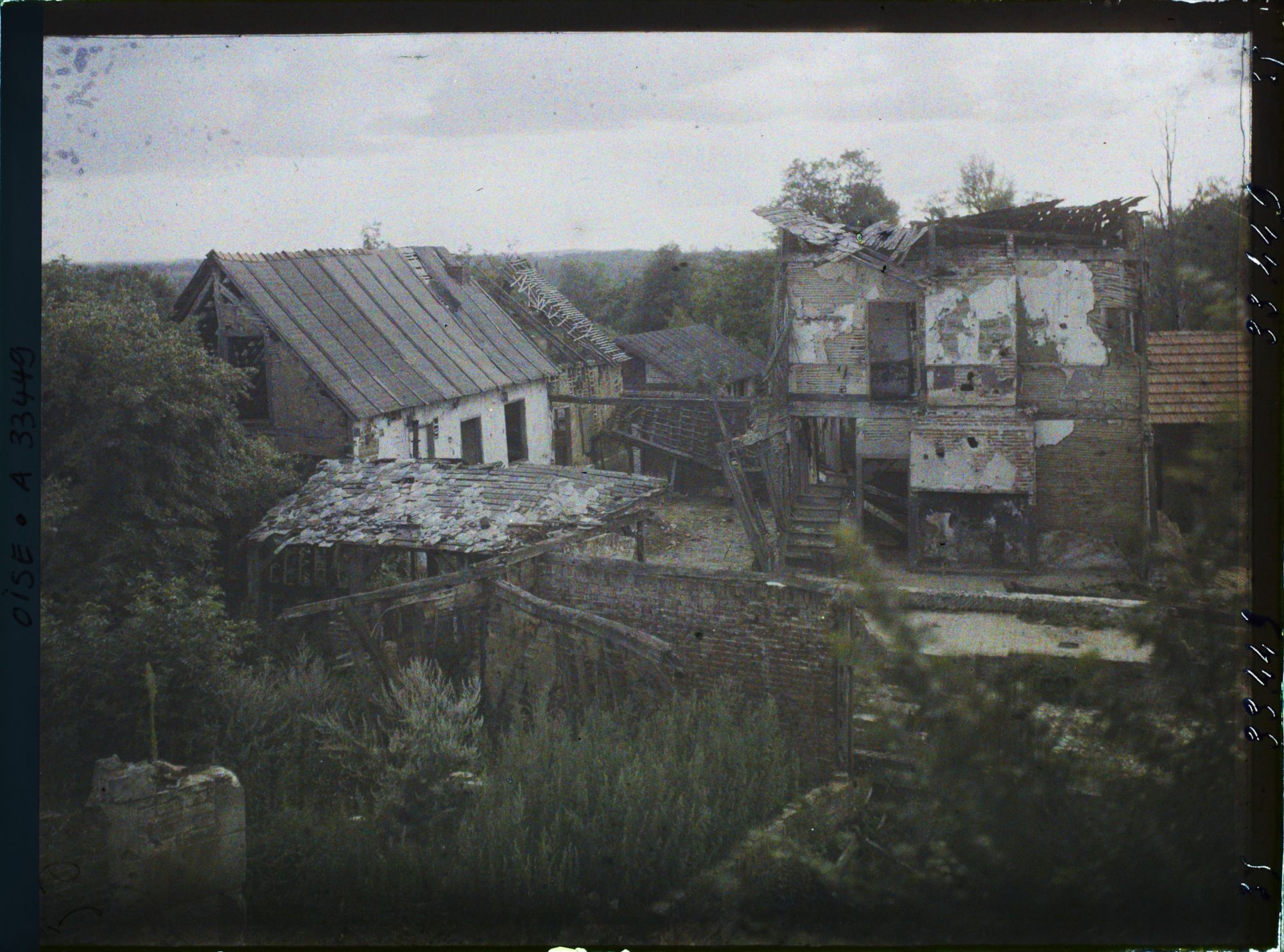 Image représentant France, Boulogne la Grasse, Vue prise de l'Eglise