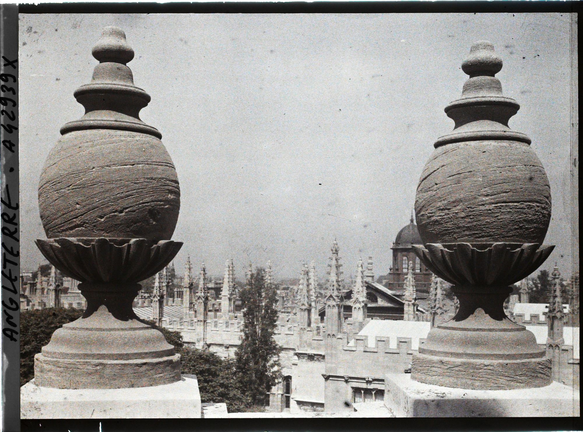 Image représentant Vue prise depuis le sommet de la Radcliffe Science Library