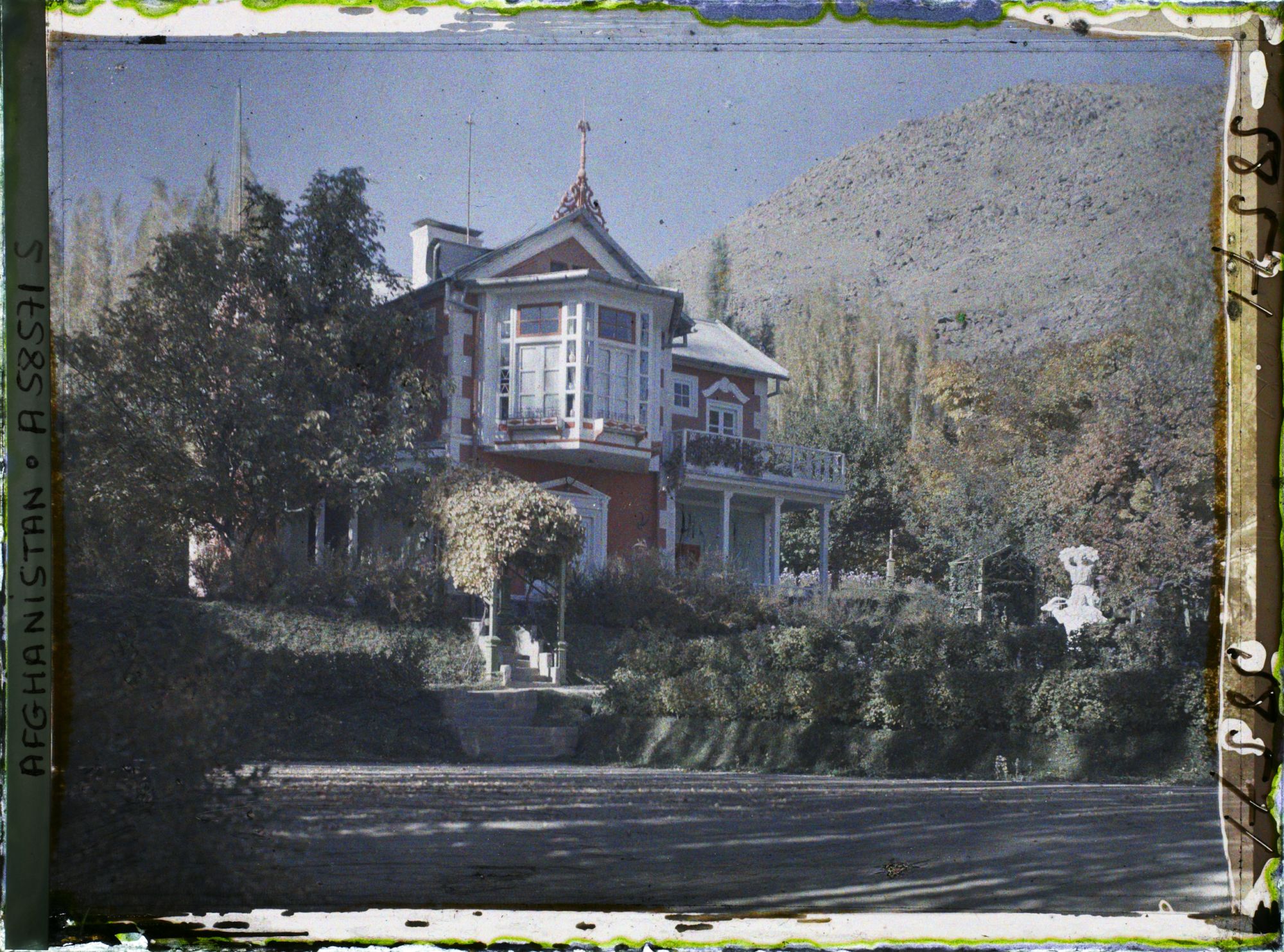 Image représentant Afghanistan, Kaboul, Jardin du Palais du Roi - Pavillon de travail