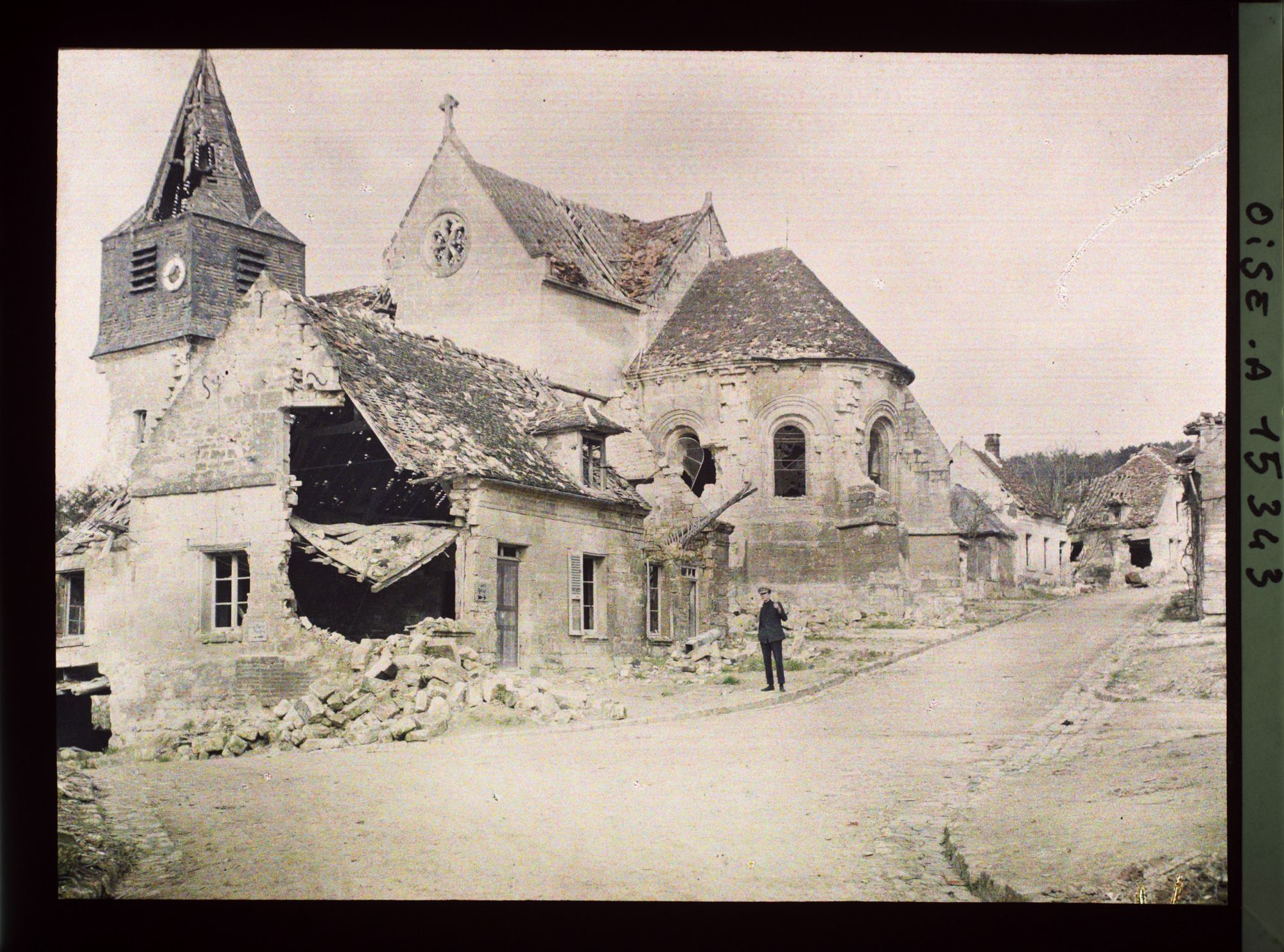 Image représentant France, Elincourt Ste Marguerite, Guerre Le Quartier de l'Eglise