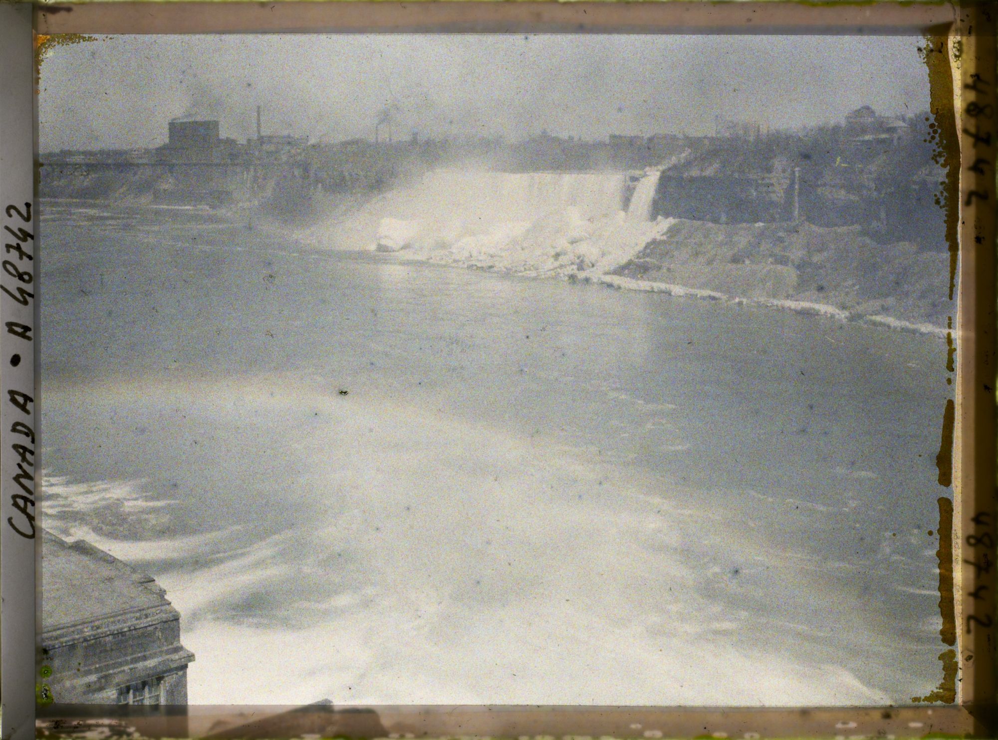 Image représentant Canada, Niagara, Chute américaine et arc en ciel