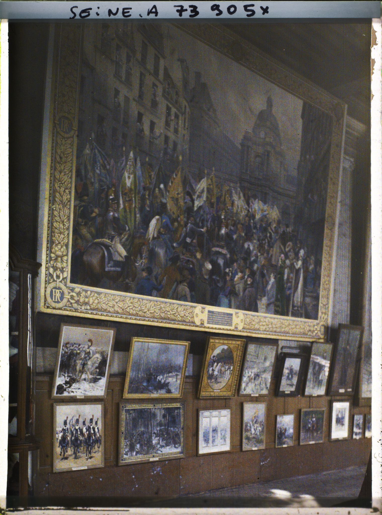 Image représentant L'hôtel des Invalides, salle de peintures