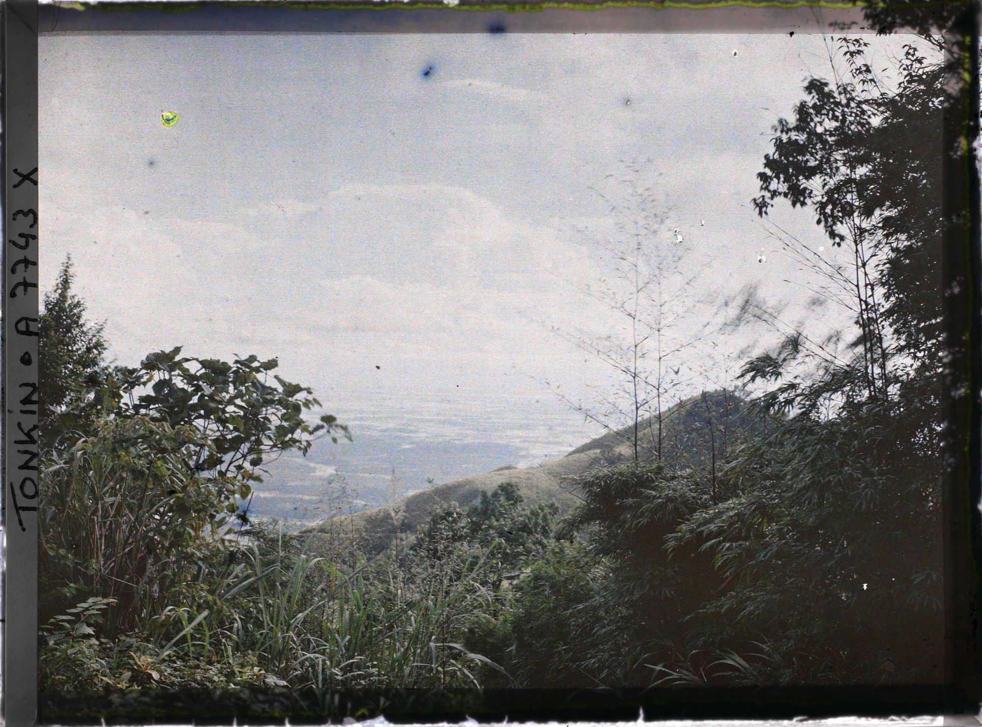Image représentant Un paysage pris du massif du Tam-dao (" Trois Sommets ")