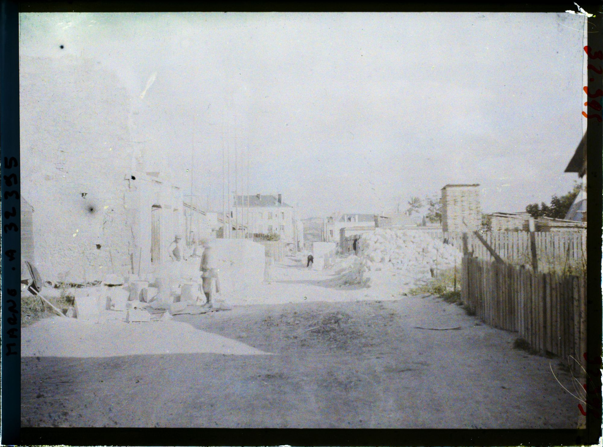 Image représentant France, Reims, Une nouvelle rue aux abords de la rue de Bétheny
