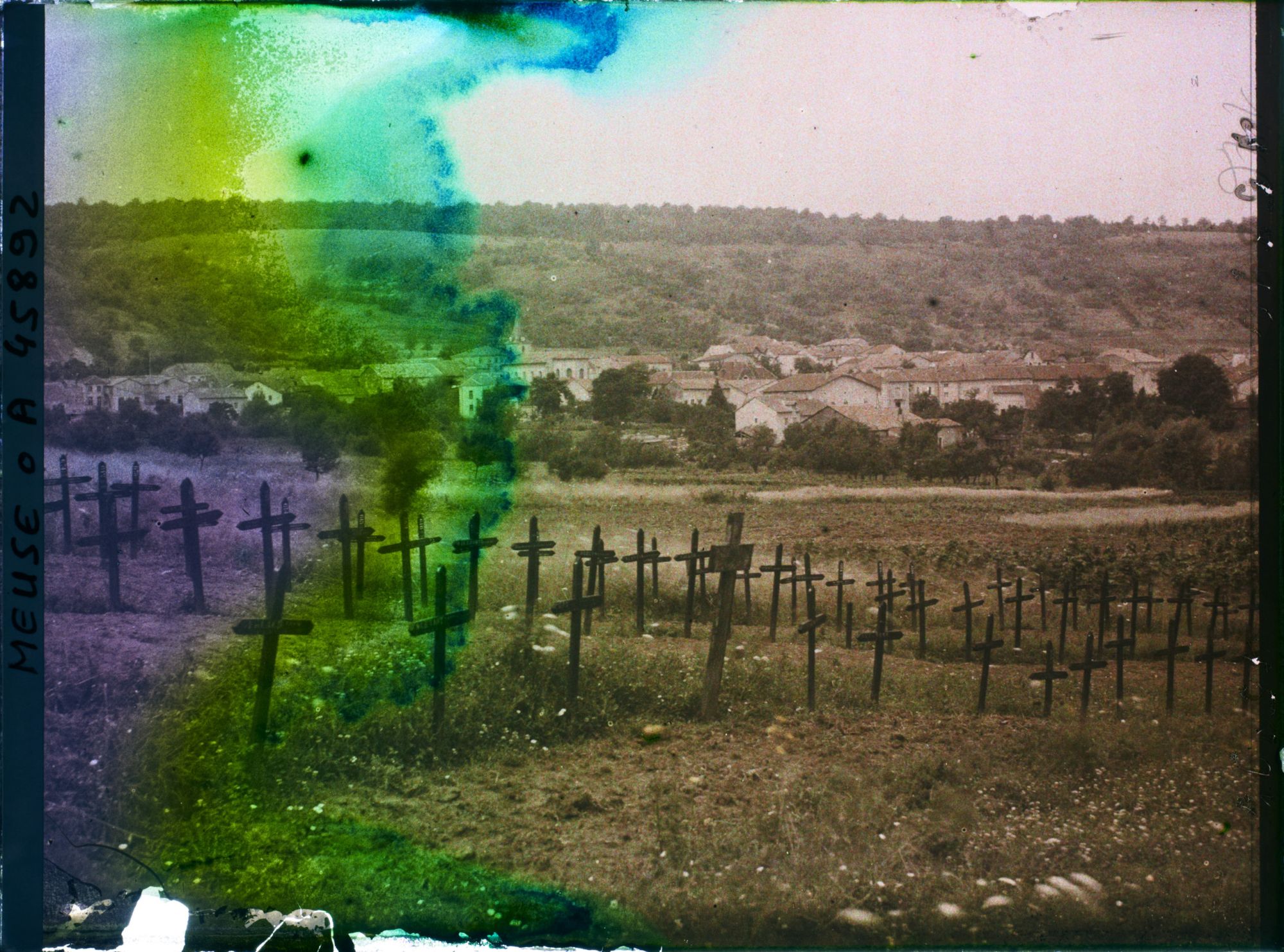 Image représentant France, St Maurice-sous-les-côtes, Panorama du Village et Cimetière Allemand