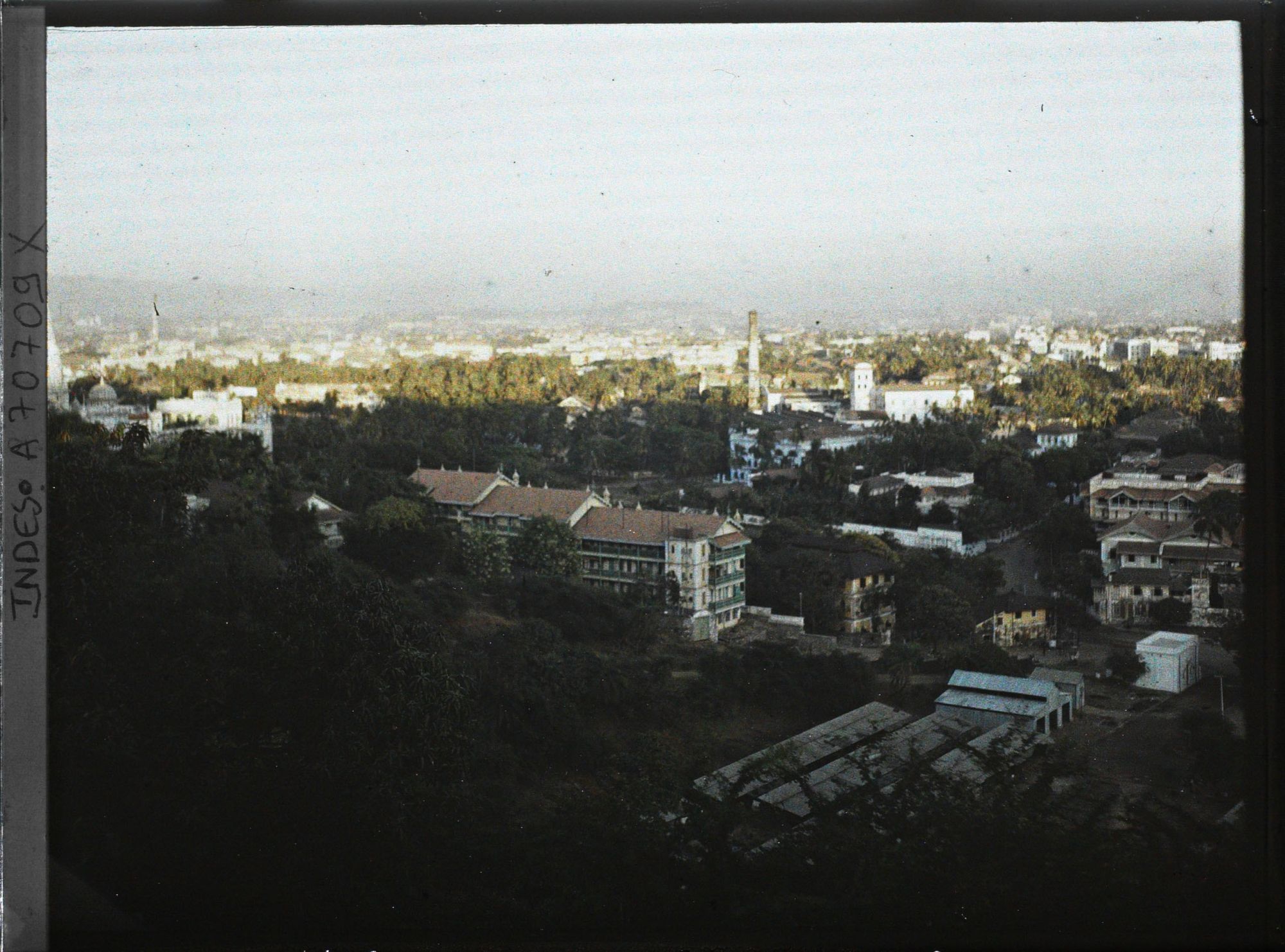 Image représentant Vue de la ville anglaise prise vers le sud-est