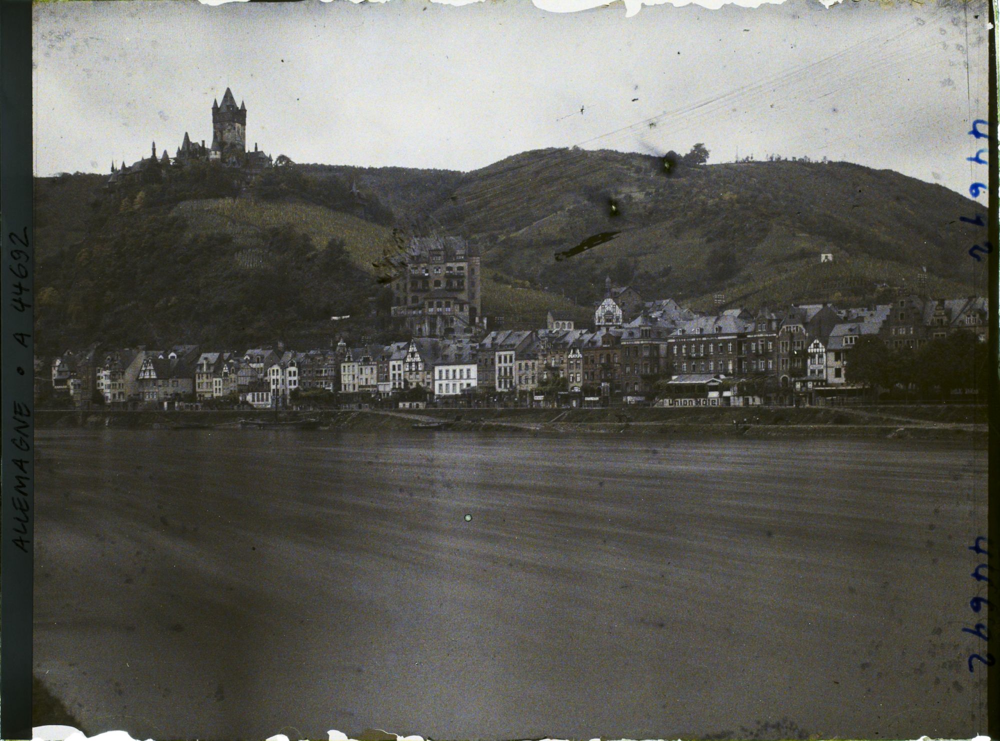 Image représentant Allemagne, Cochem (Moselle), Le Village et le Château