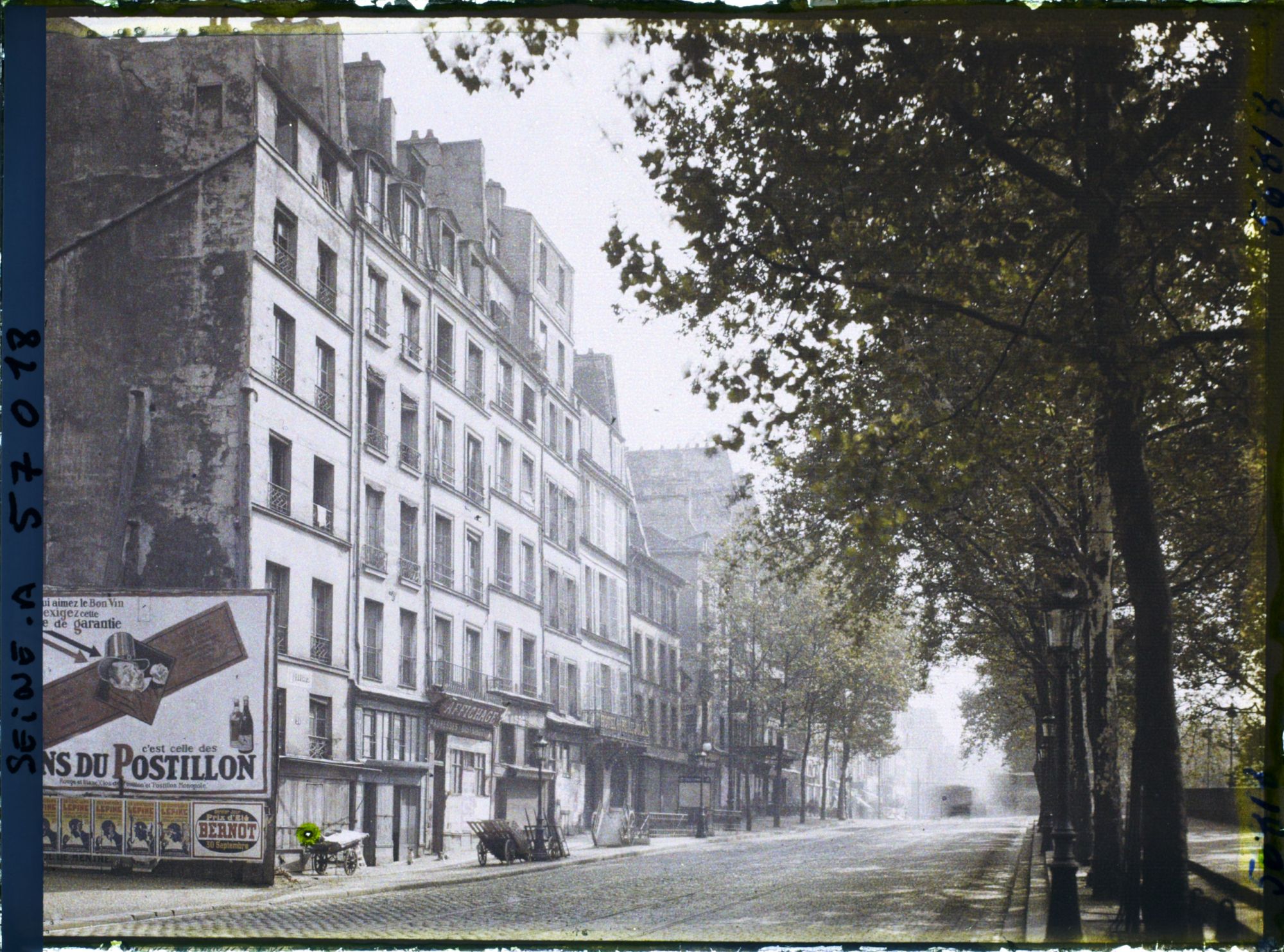 Image représentant Le quai de l'Hôtel-de-Ville au niveau du n° 24 (maisons expropriées ?)