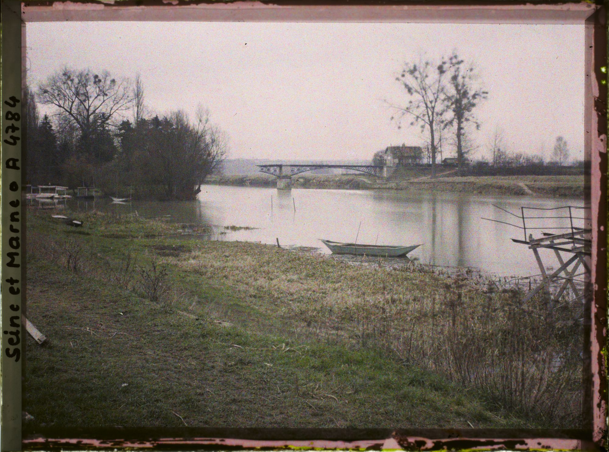Image représentant France, Mary sur Marne, Voir le N° 4782 - L'autre pont de Mary sur Marne