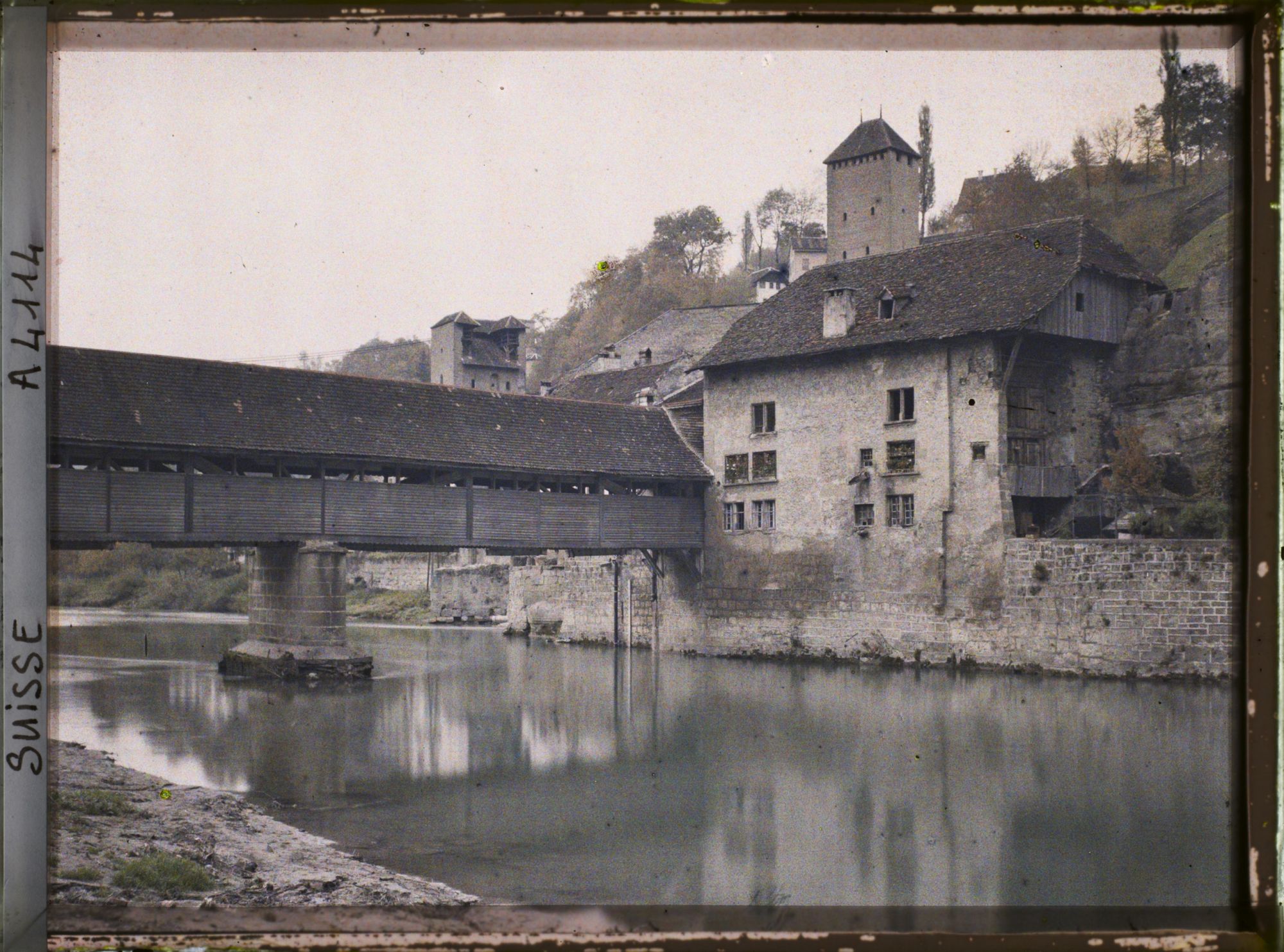 Image représentant Le pont de Berne sur la Sarine