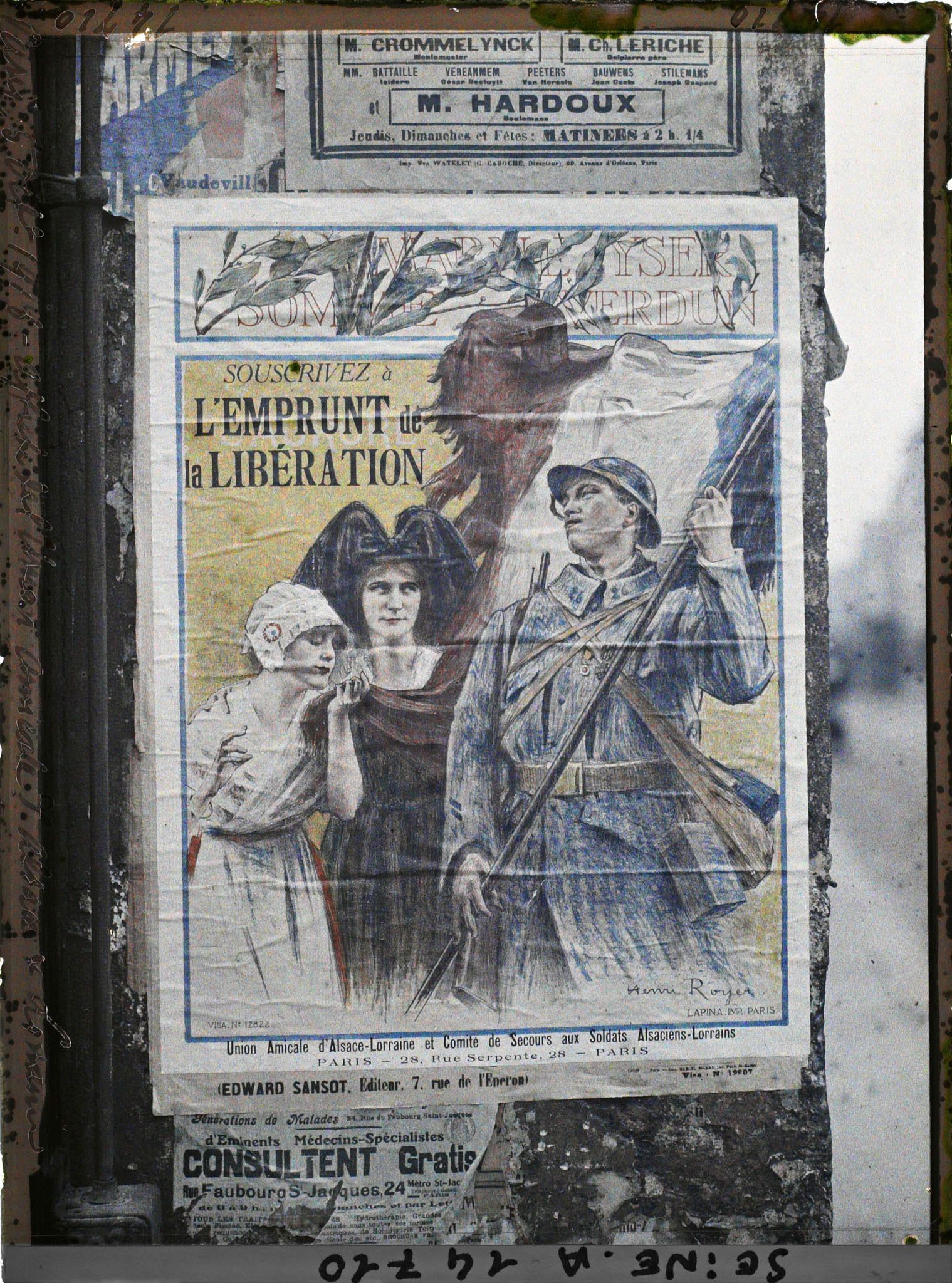 Image représentant Affiche de l'emprunt national, Union amicale d'Alsace-Lorraine