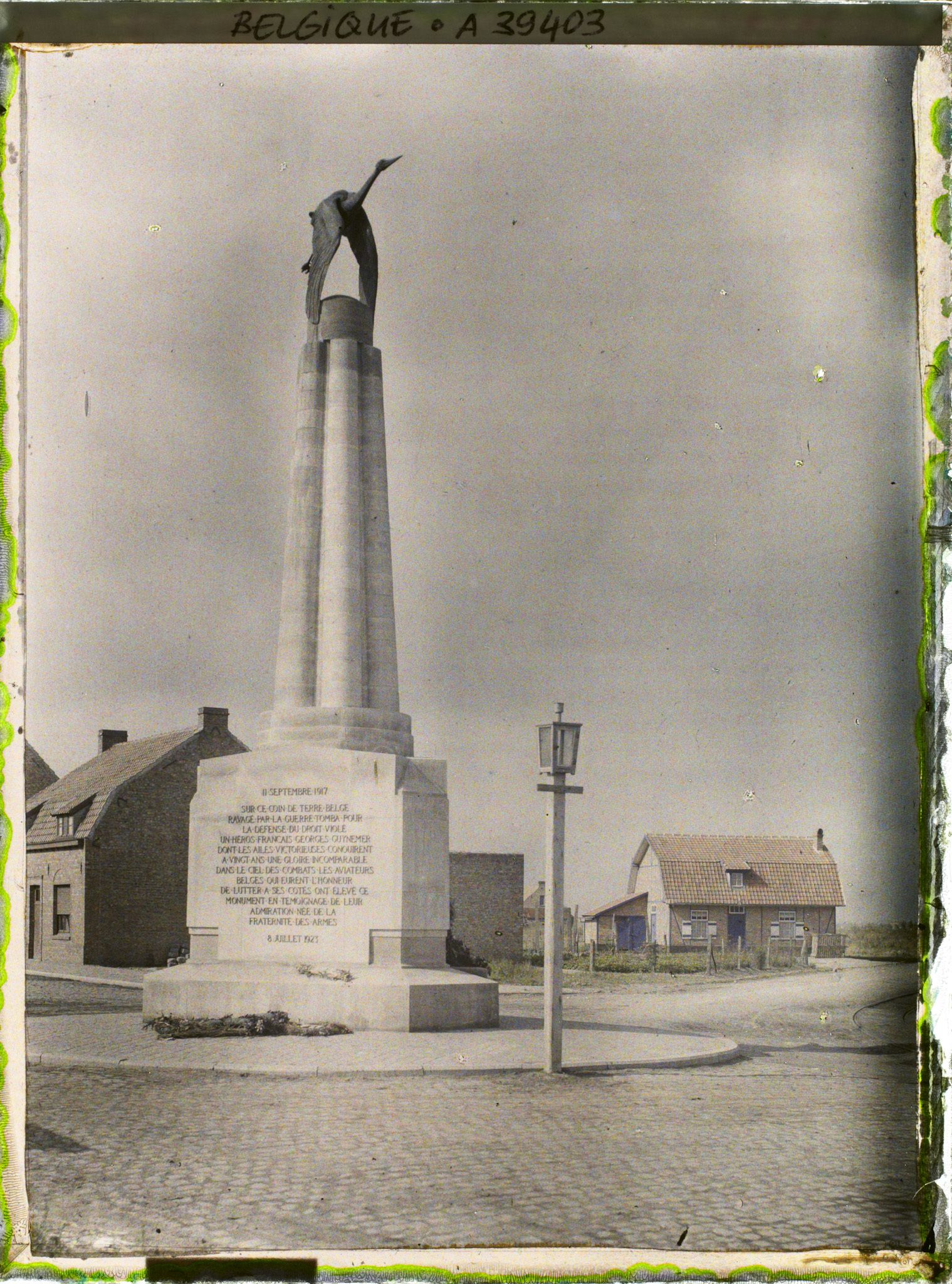 Image représentant Belgique, Poelcapelle, Monument de Guynemer