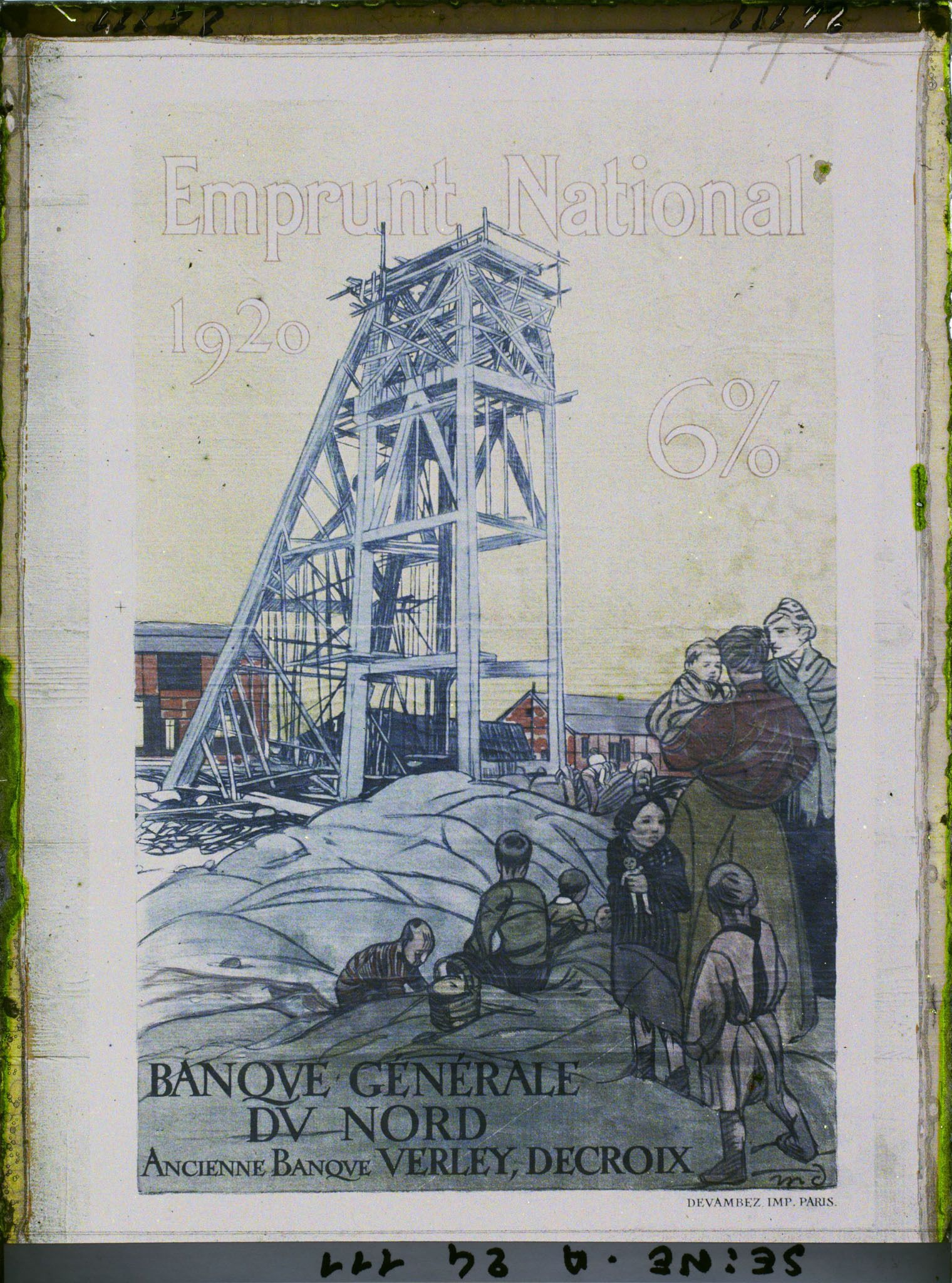 Image représentant Affiche de l'emprunt national de 1920, Banque générale du Nord