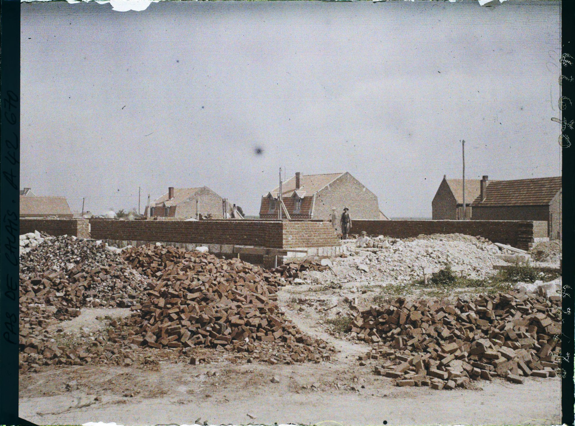 Image représentant France, Bailleul-Sire-Berthoult, Eglise en reconstruction