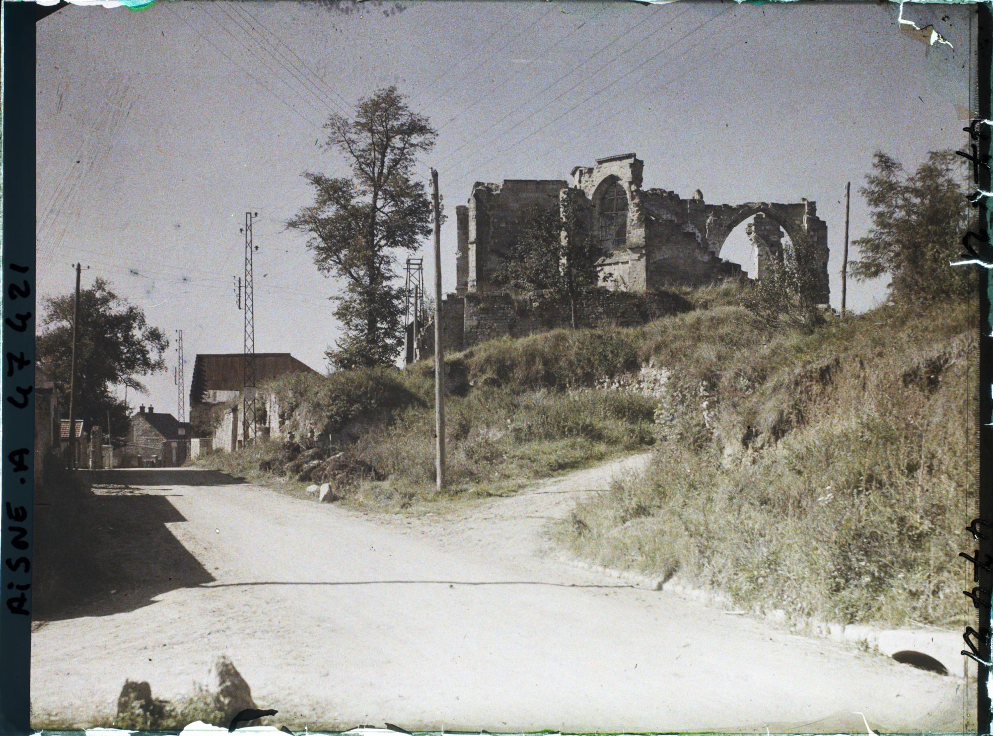 Image représentant France, Missy-s/Aisne, Ruines de l'Eglise