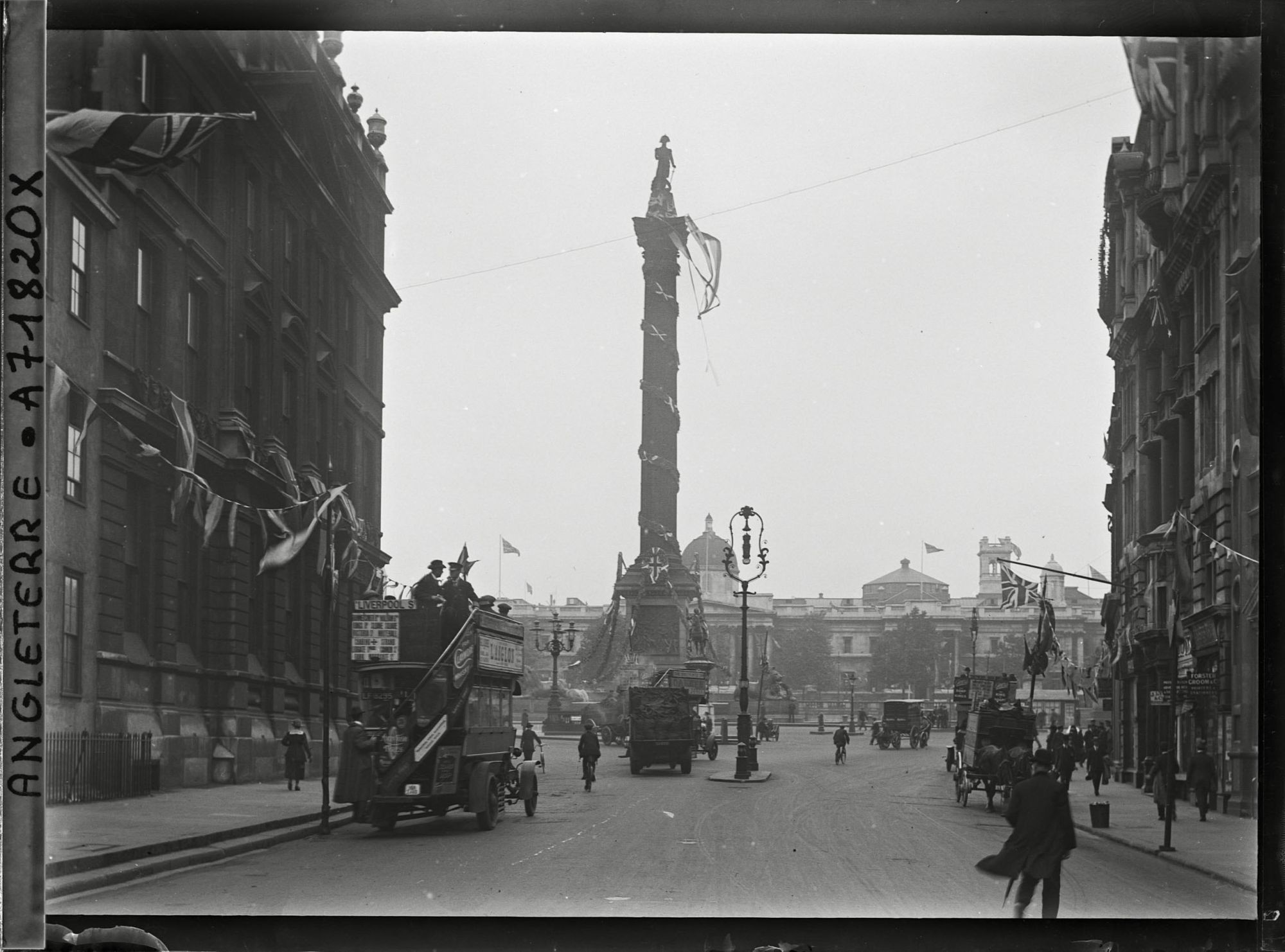 Image représentant Les abords de Trafalgar square