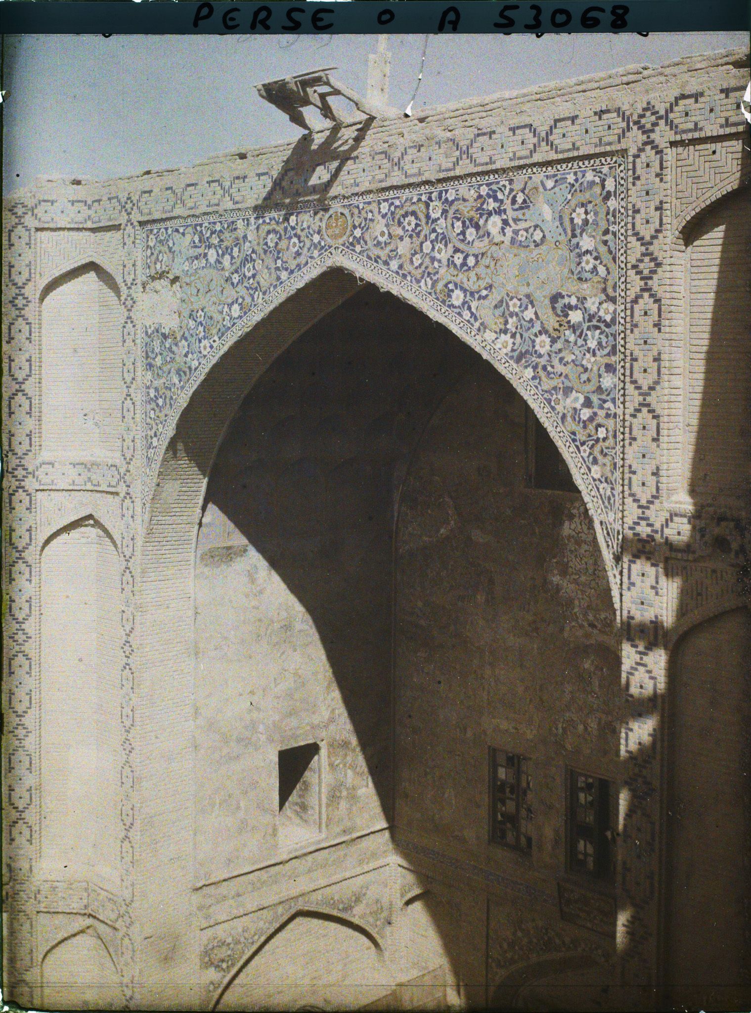 Image représentant Détail de faïences du palais d'Ali Qapu ?