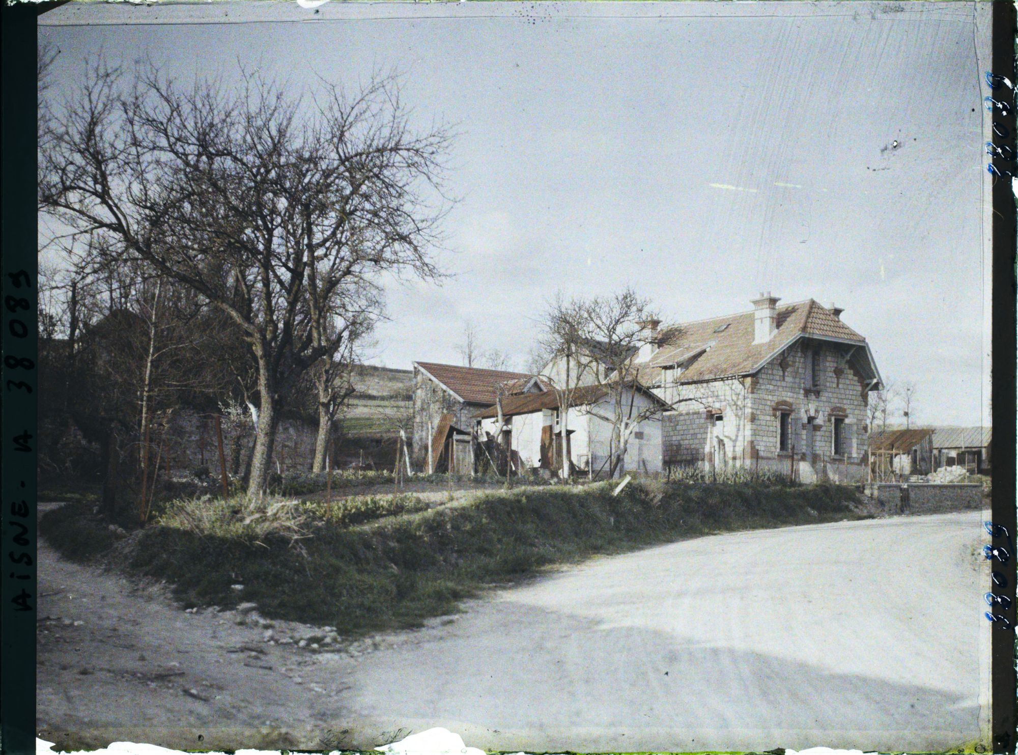 Image représentant France, Bazoches, Maison reconstruite