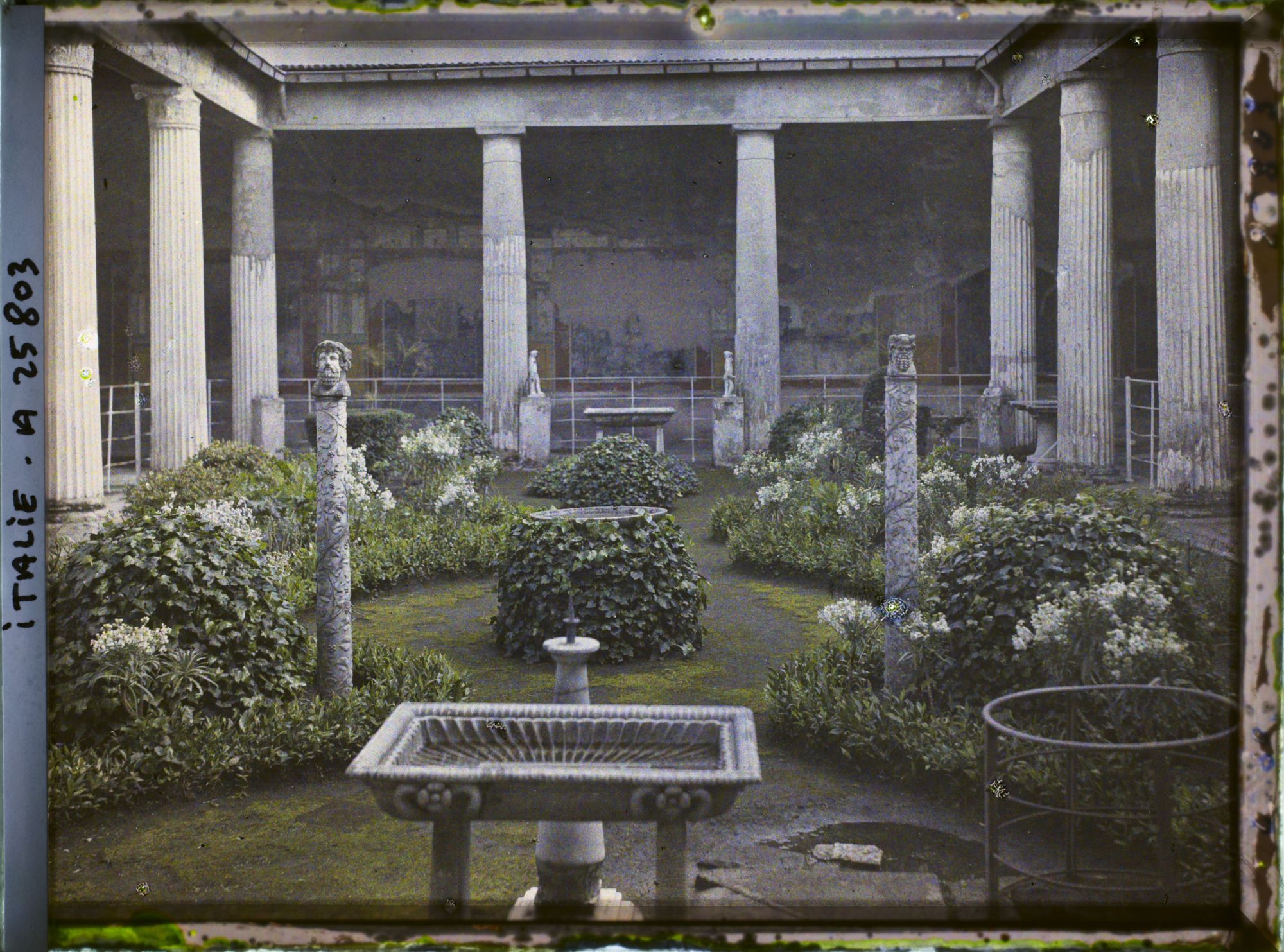 Image représentant Péristyle et jardin de la maison des Vettii