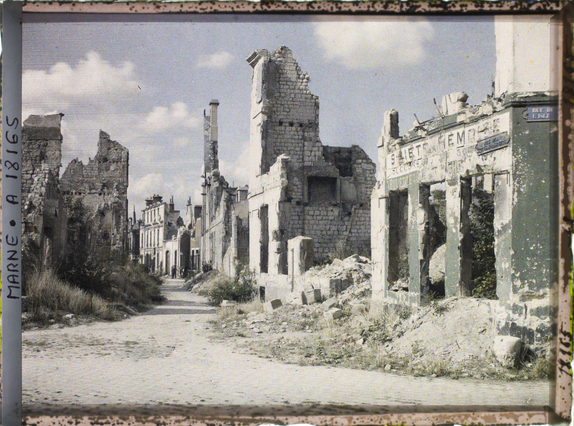 Image représentant France, Reims, Rue des Trois Raisinets