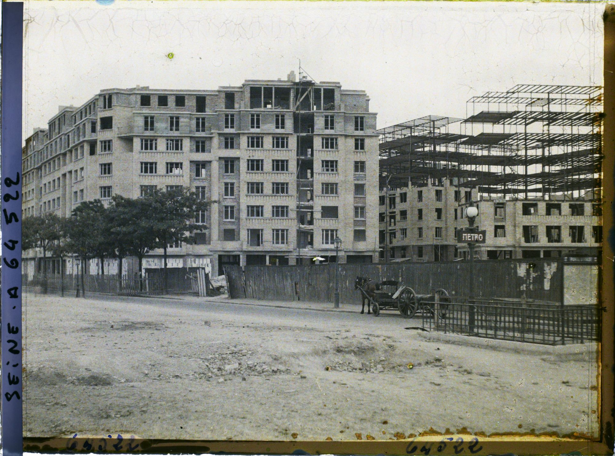 Image représentant Immeubles en construction porte d'Italie