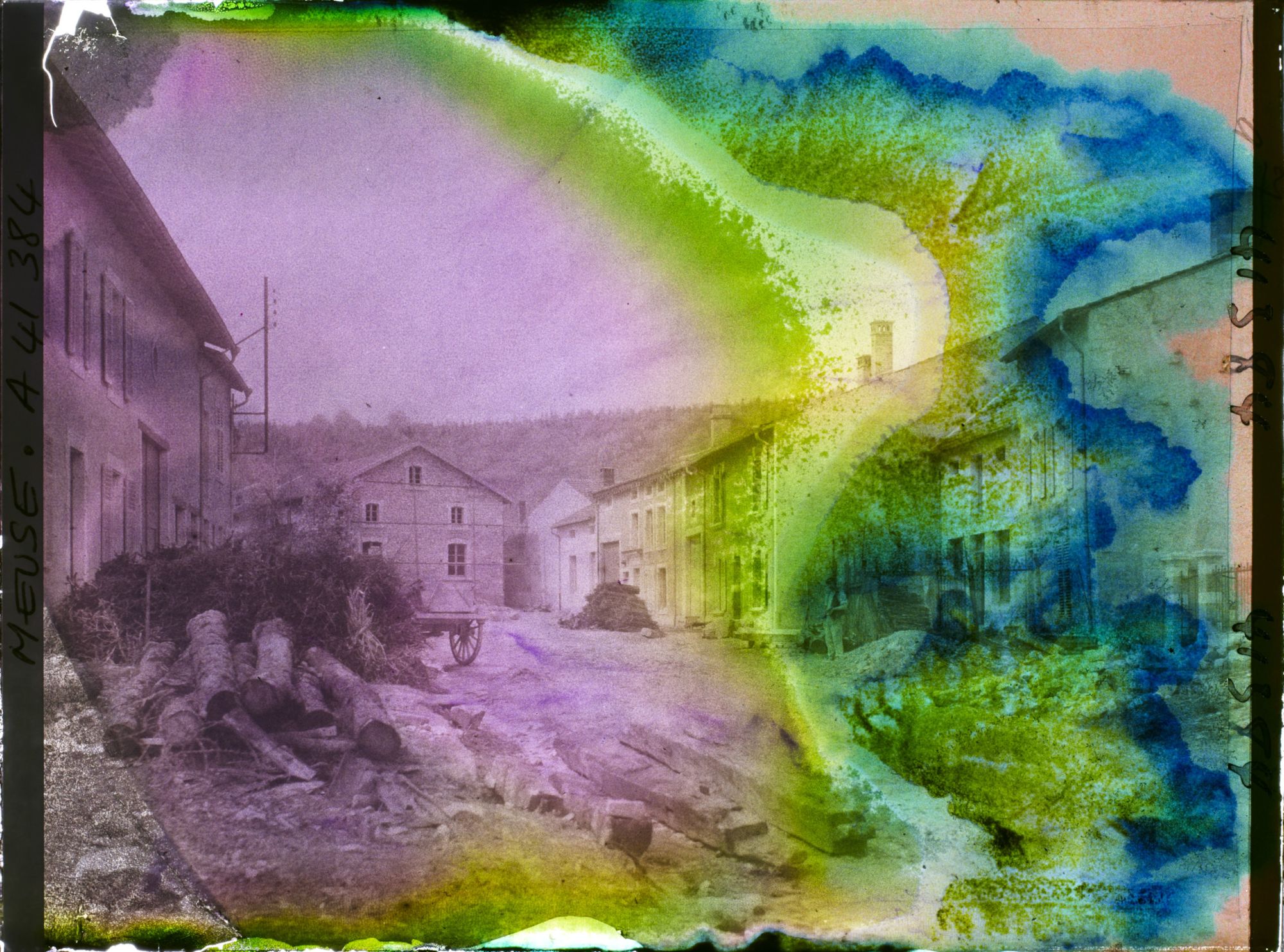 Image représentant France, Billy, Une rue du Village