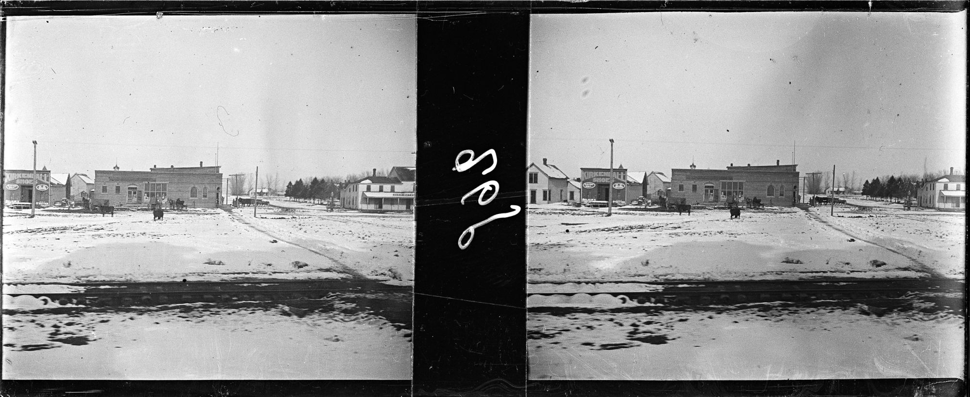 Image représentant Une agglomération le long de la ligne