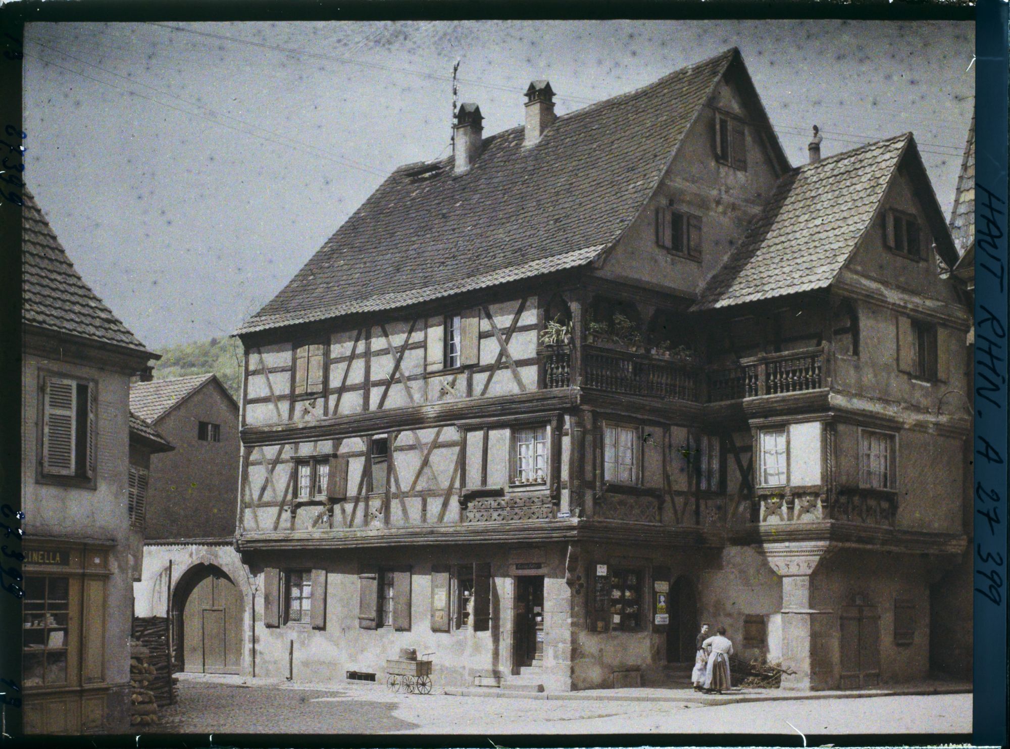Image représentant France, Kaysersberg, La Maison du Maréchal ferrant (1460)
