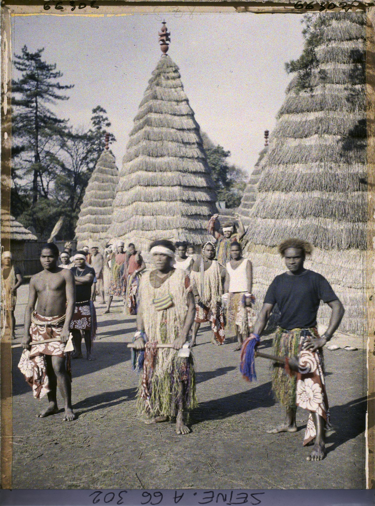 Image représentant L'Exposition Coloniale Internationale de 1931, le village kanak