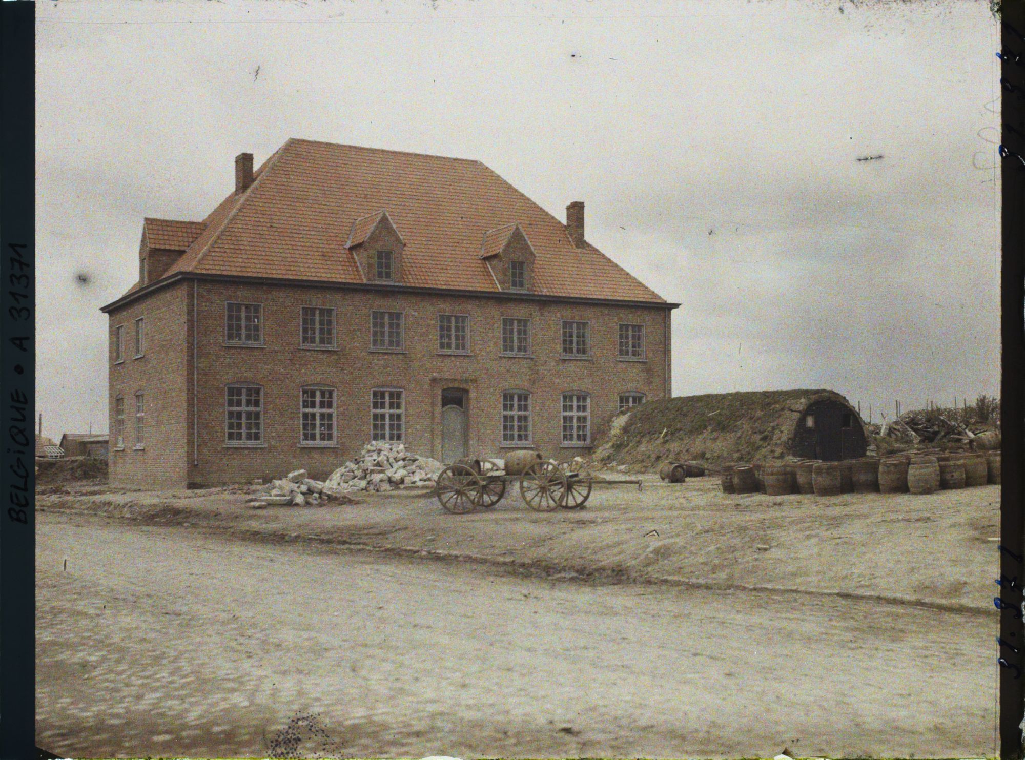 Image représentant Belgique, Zonnebeke, Une brasserie reconstruite