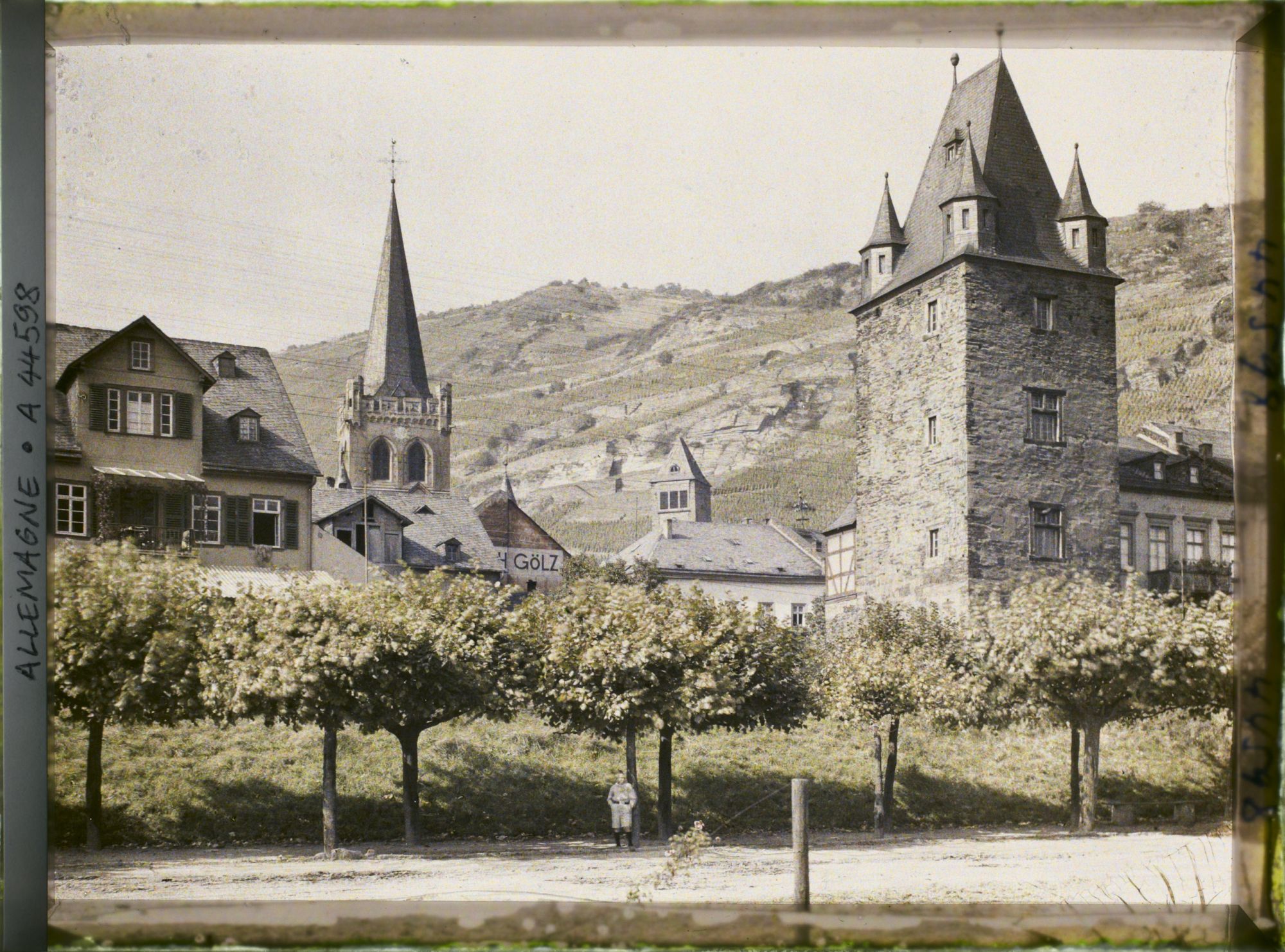 Image représentant Allemagne, Bacharach, Vieille Tour et Eglise St Pierre