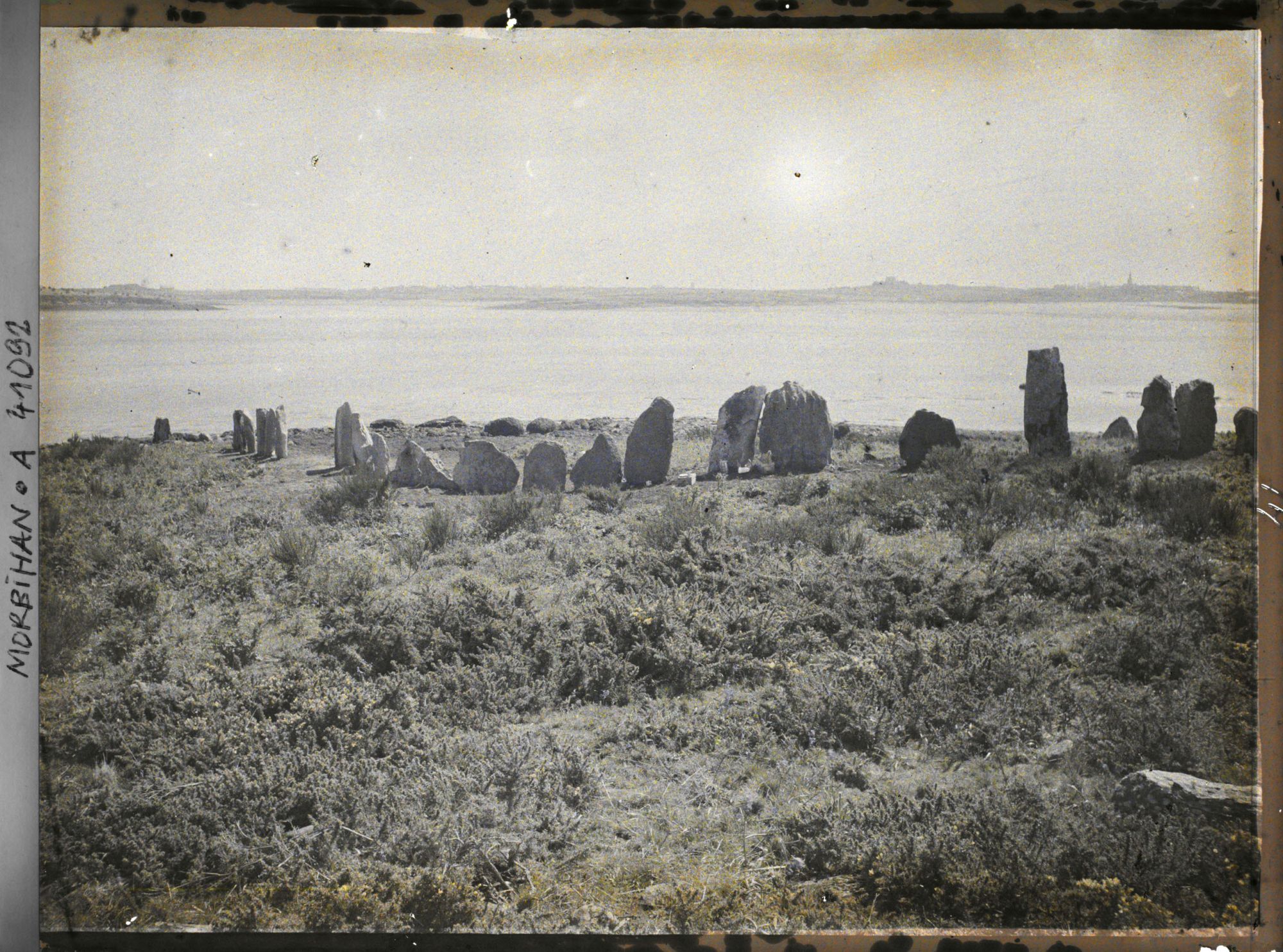 Image représentant L'un des deux cromlechs d'Er Lannic