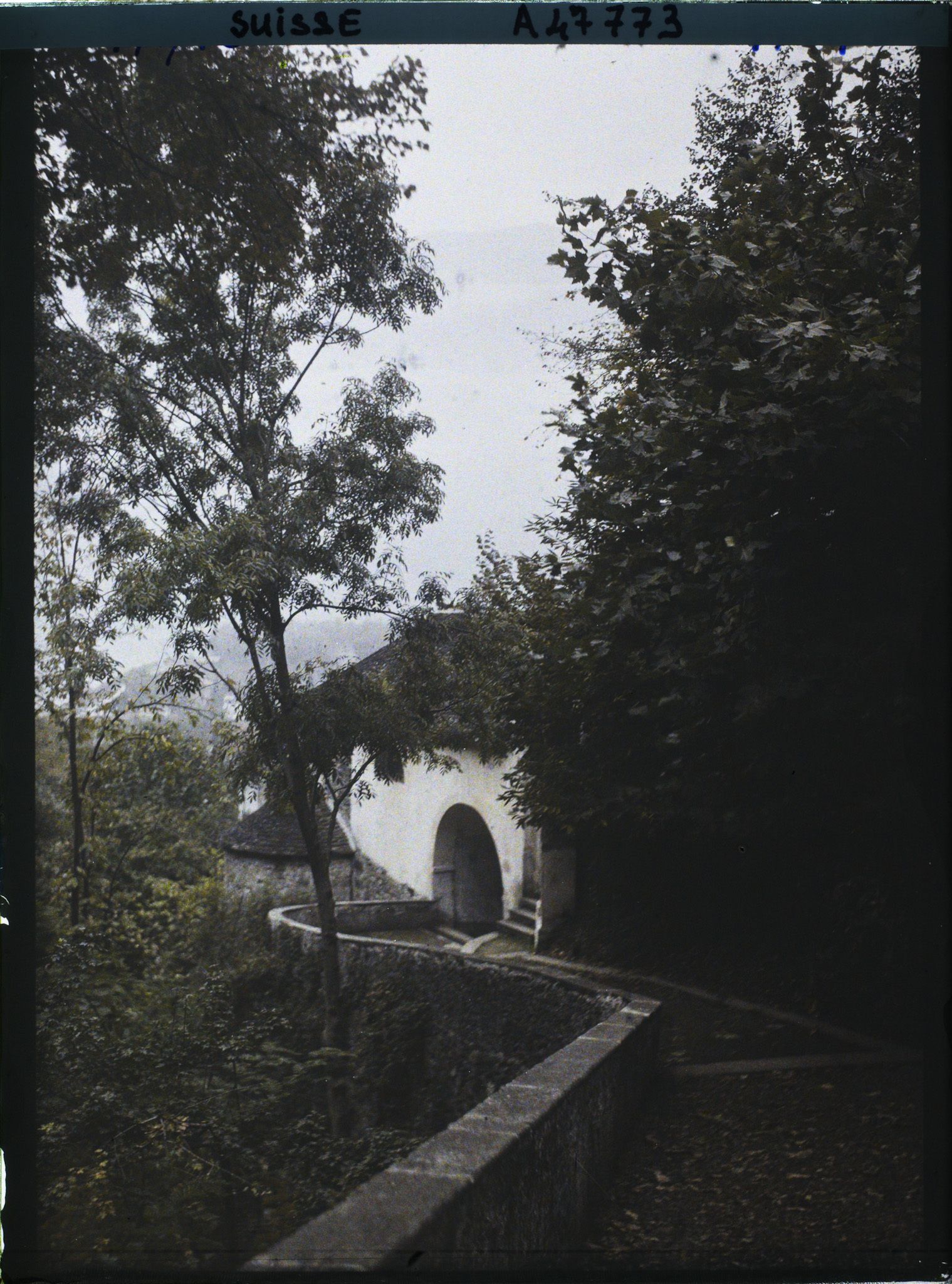 Image représentant La via al Sasso qui mène à la Madonna del Sasso