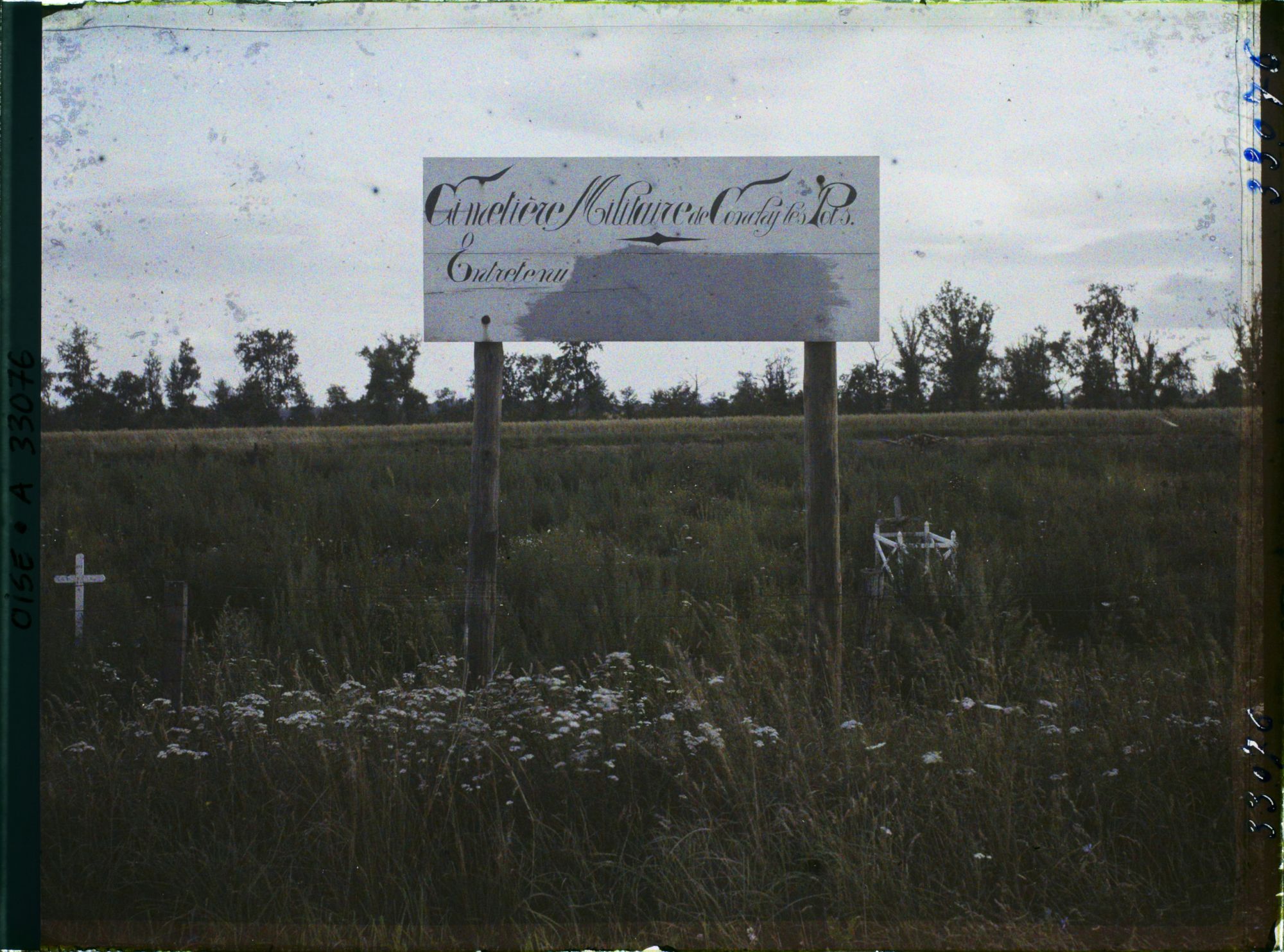 Image représentant France, Conchy les Pots, Cimetière désaffecté