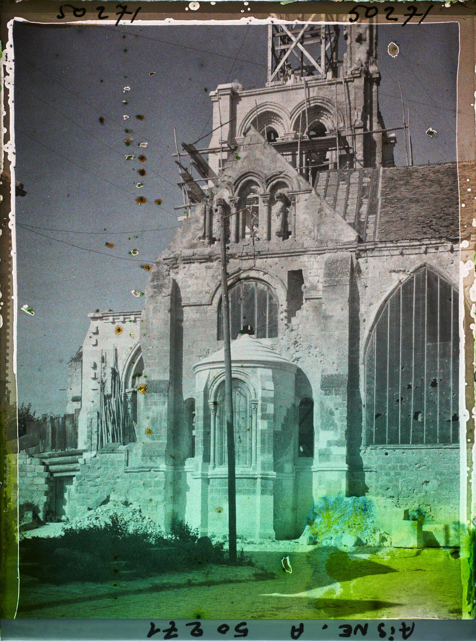 Image représentant France, Vailly, Détail de l'Abside