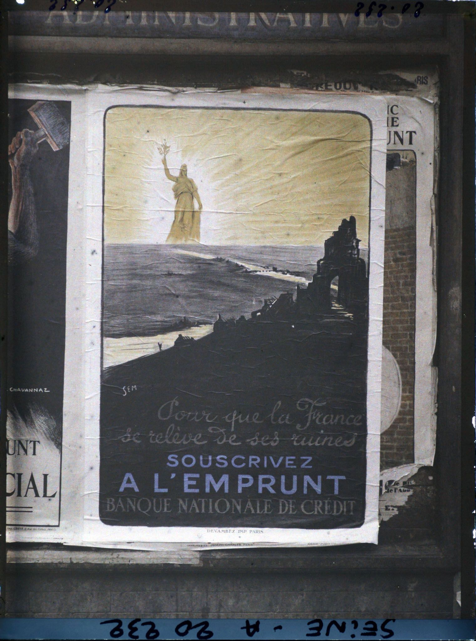 Image représentant Affiche pour l'emprunt national de 1920, Banque nationale de Crédit