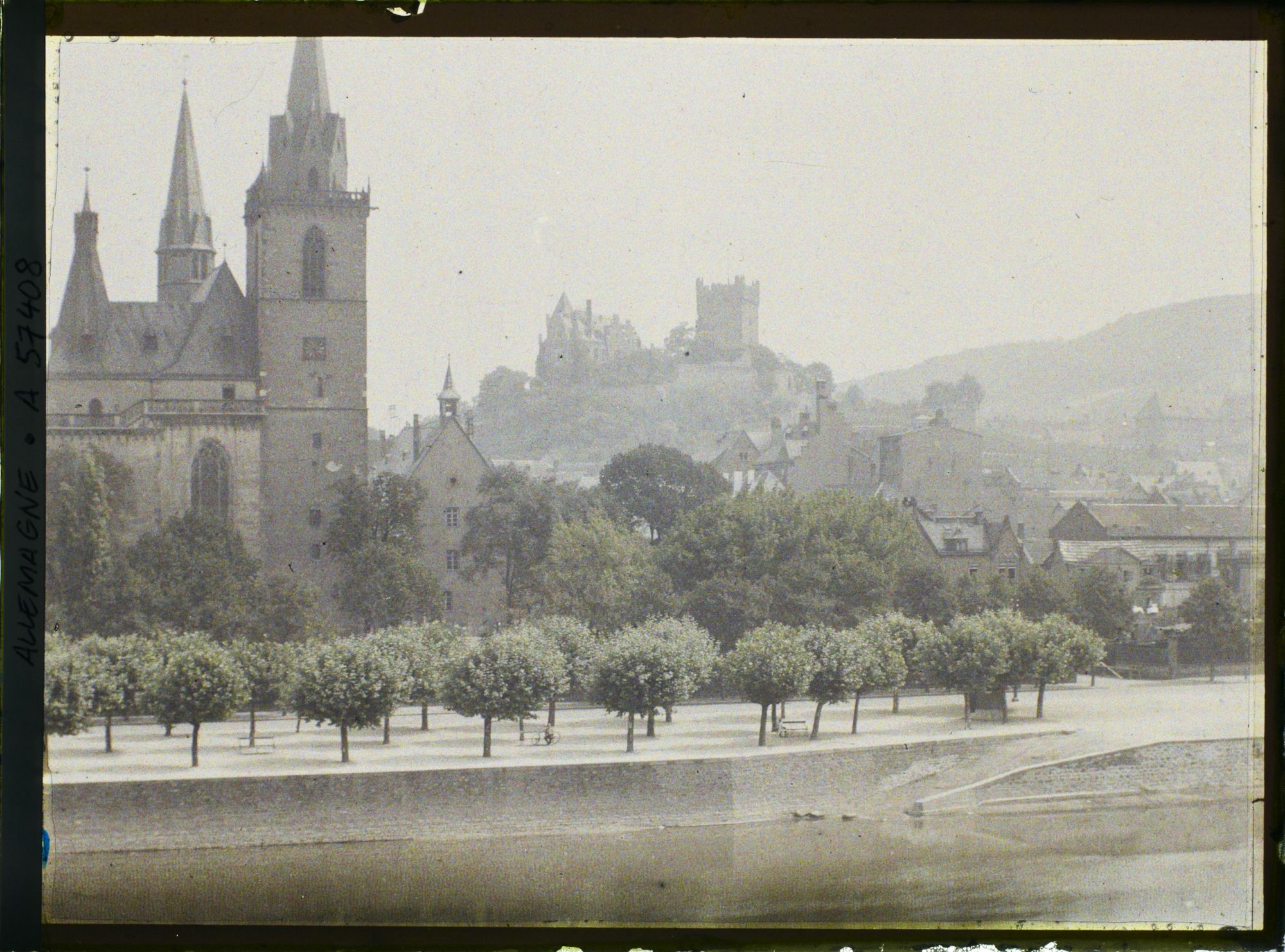 Image représentant Bords du Rhin, Bingen, Vues diverses