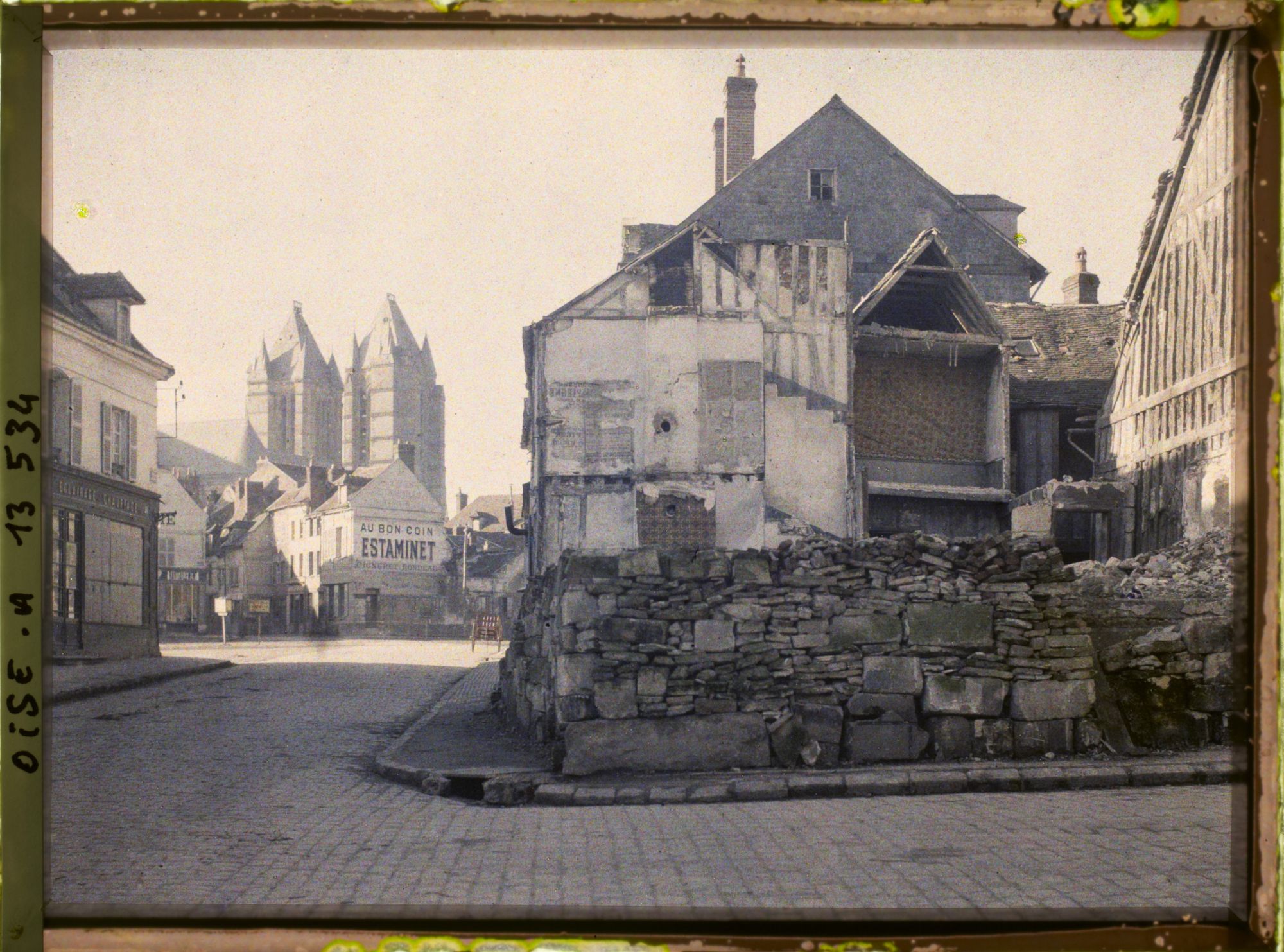 Image représentant France, Noyon, Rue du Chauny à Noyon