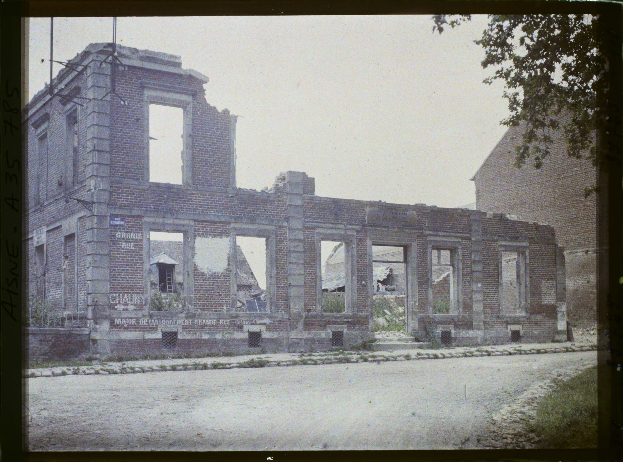 Image représentant France, Clermont en Argonne, Route de Ste Ménechould