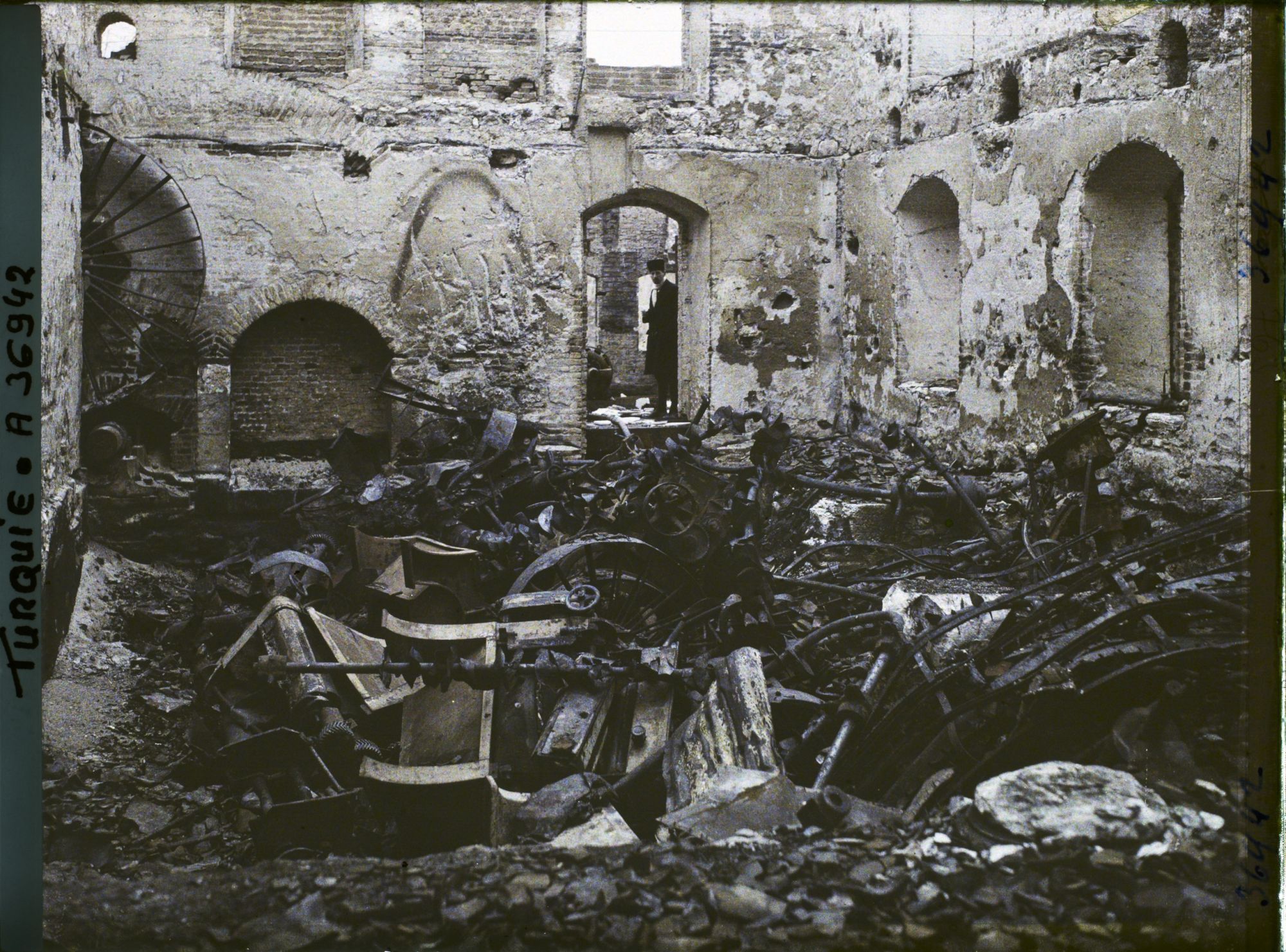 Image représentant Turquie, Eski-Ckehir, Une vue intérieure du même moulin