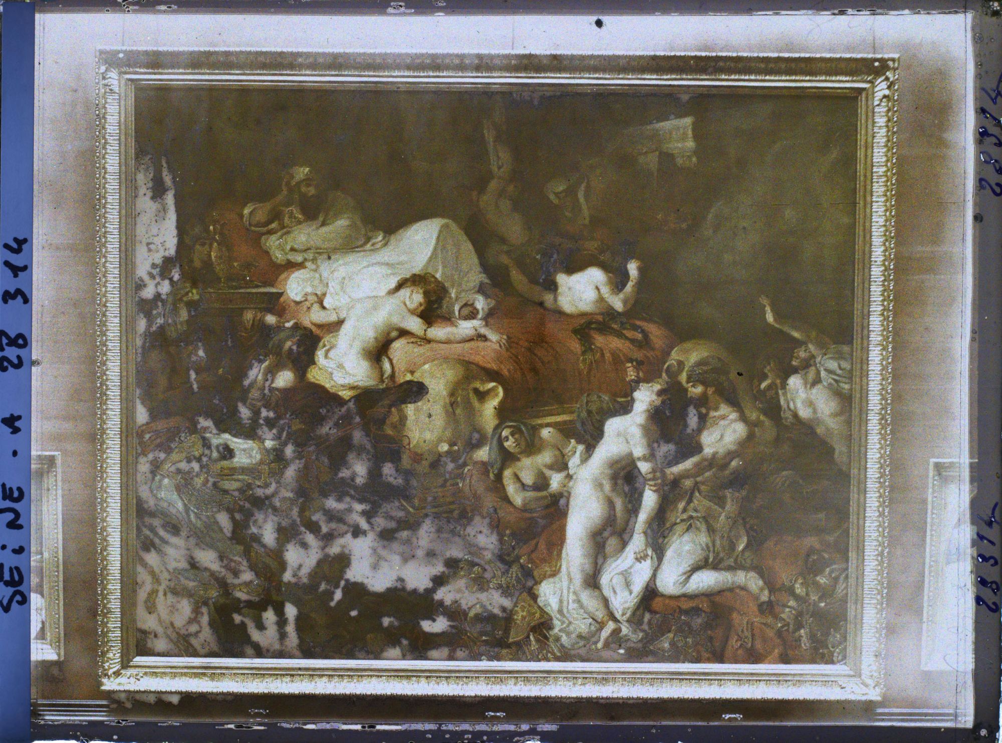 Image représentant La Mort de Sardanapale, Eugène Delacroix, musée du Louvre