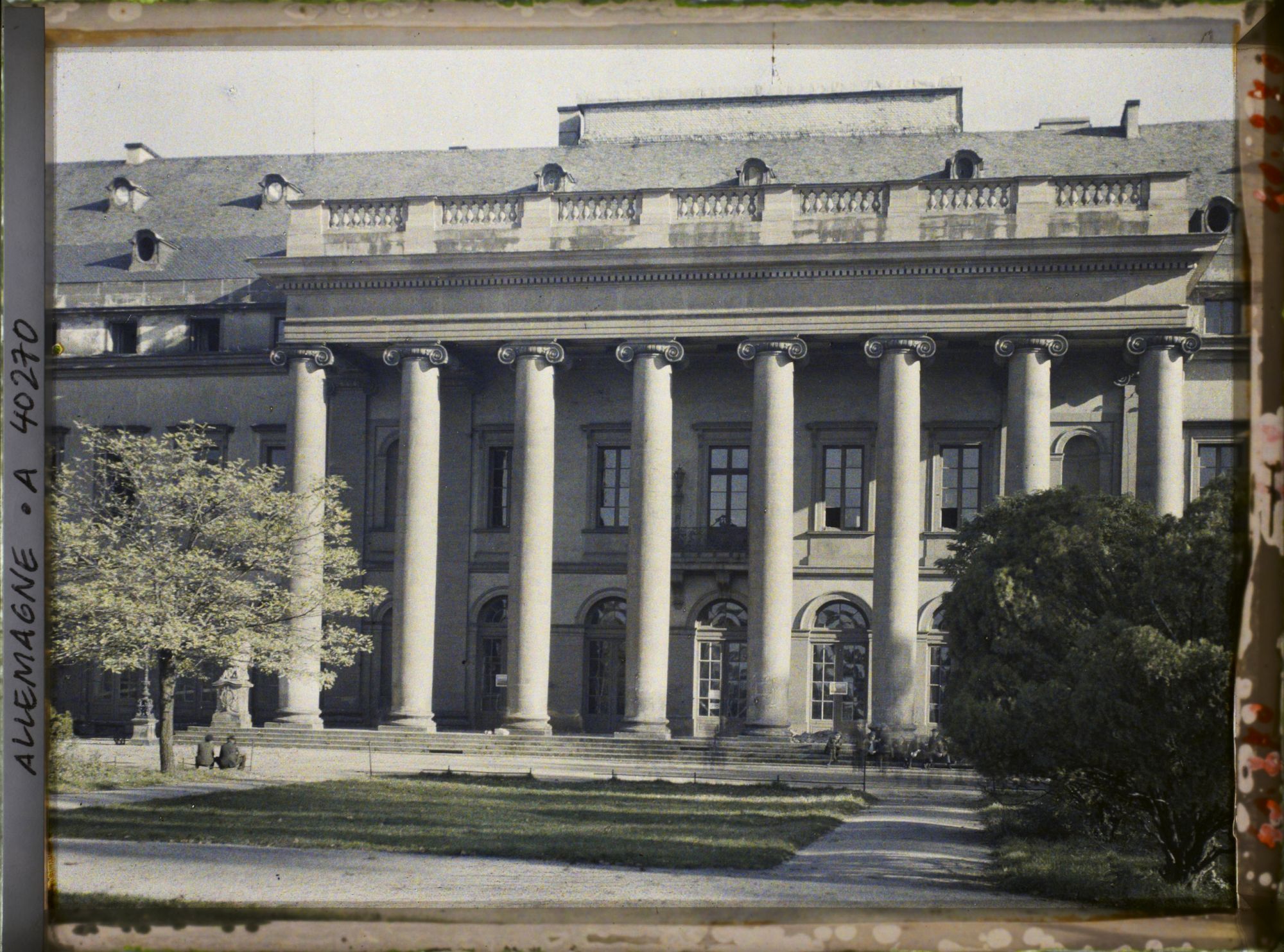 Image représentant Prusse, Coblence, Façade du Château
