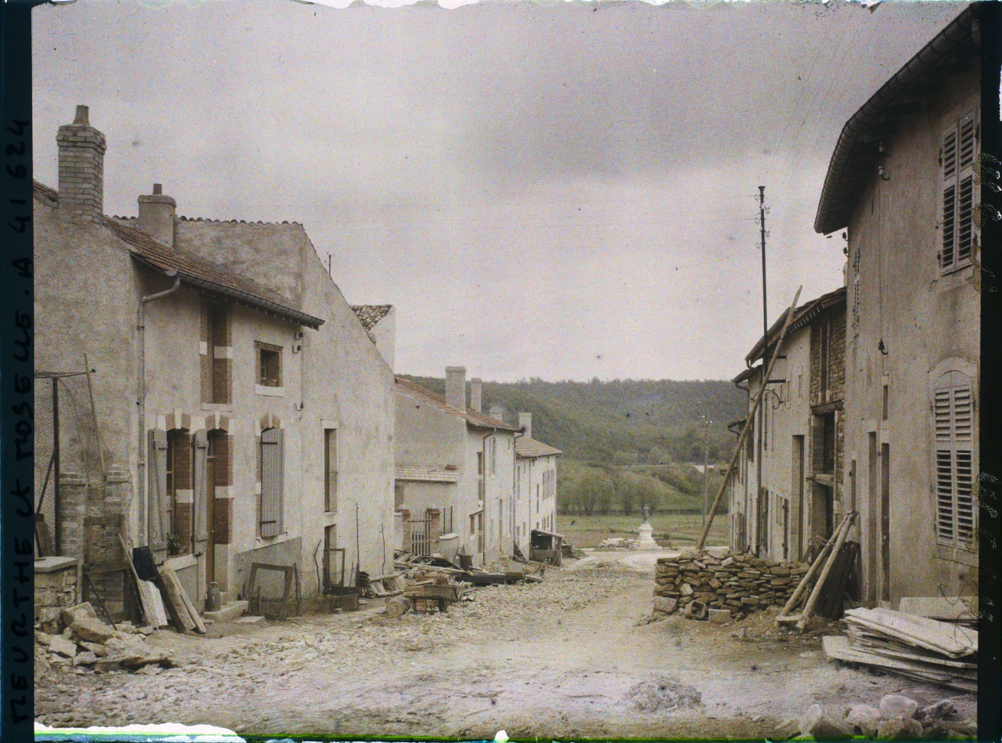 Image représentant France, Jaulny, Grande Rue reconstruite