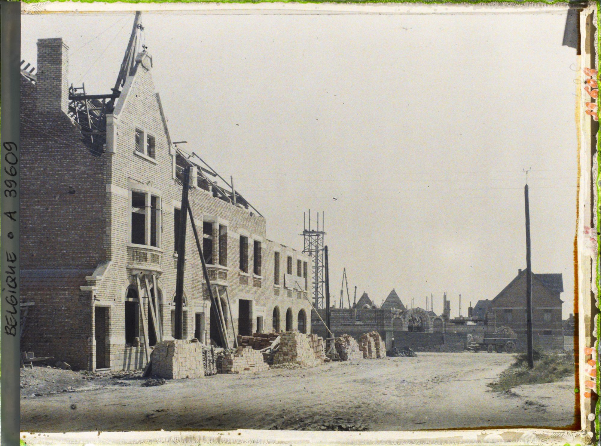 Image représentant Belgique, Passchendael, Une rue